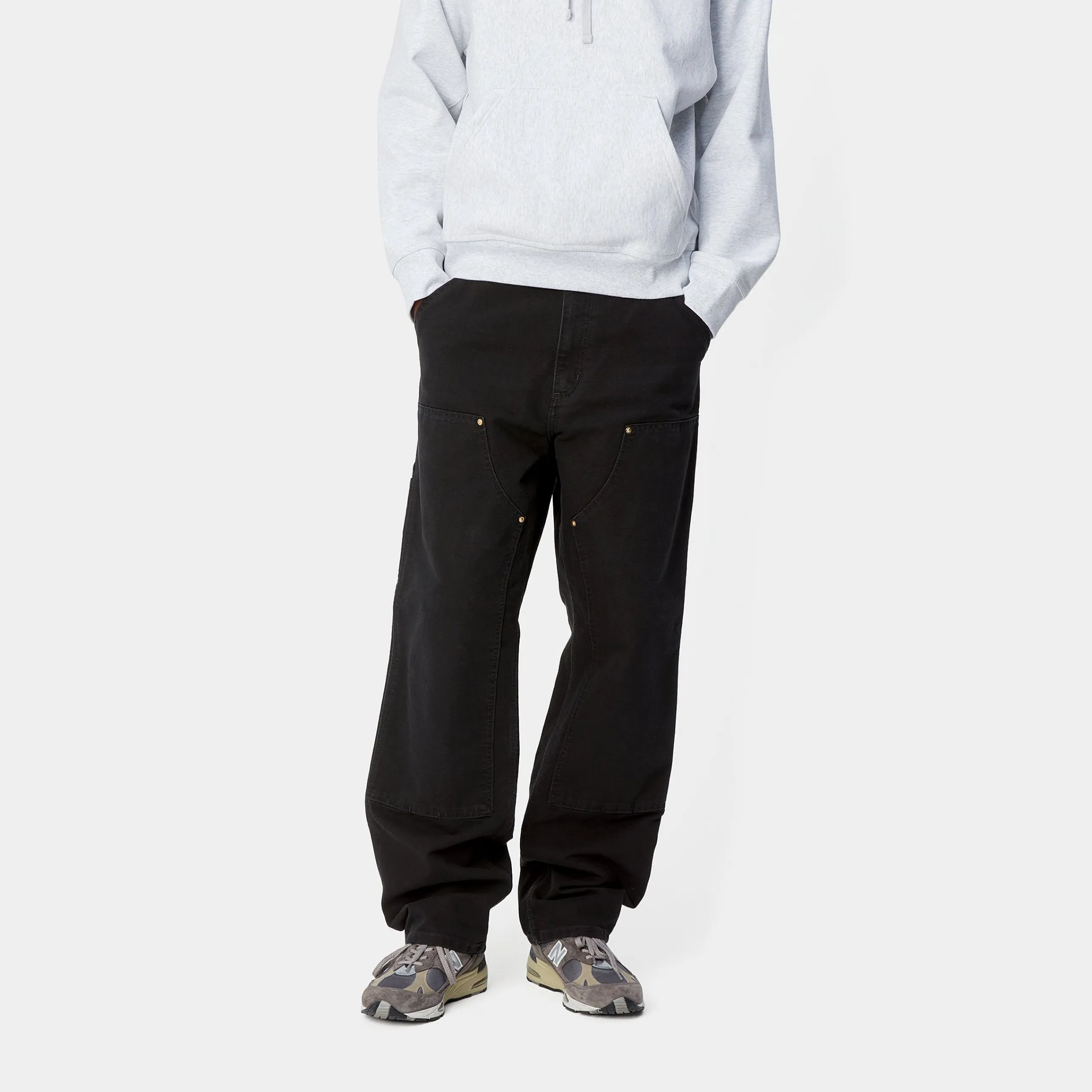 Hosen>Carhartt WIP Double Knee Pant Black