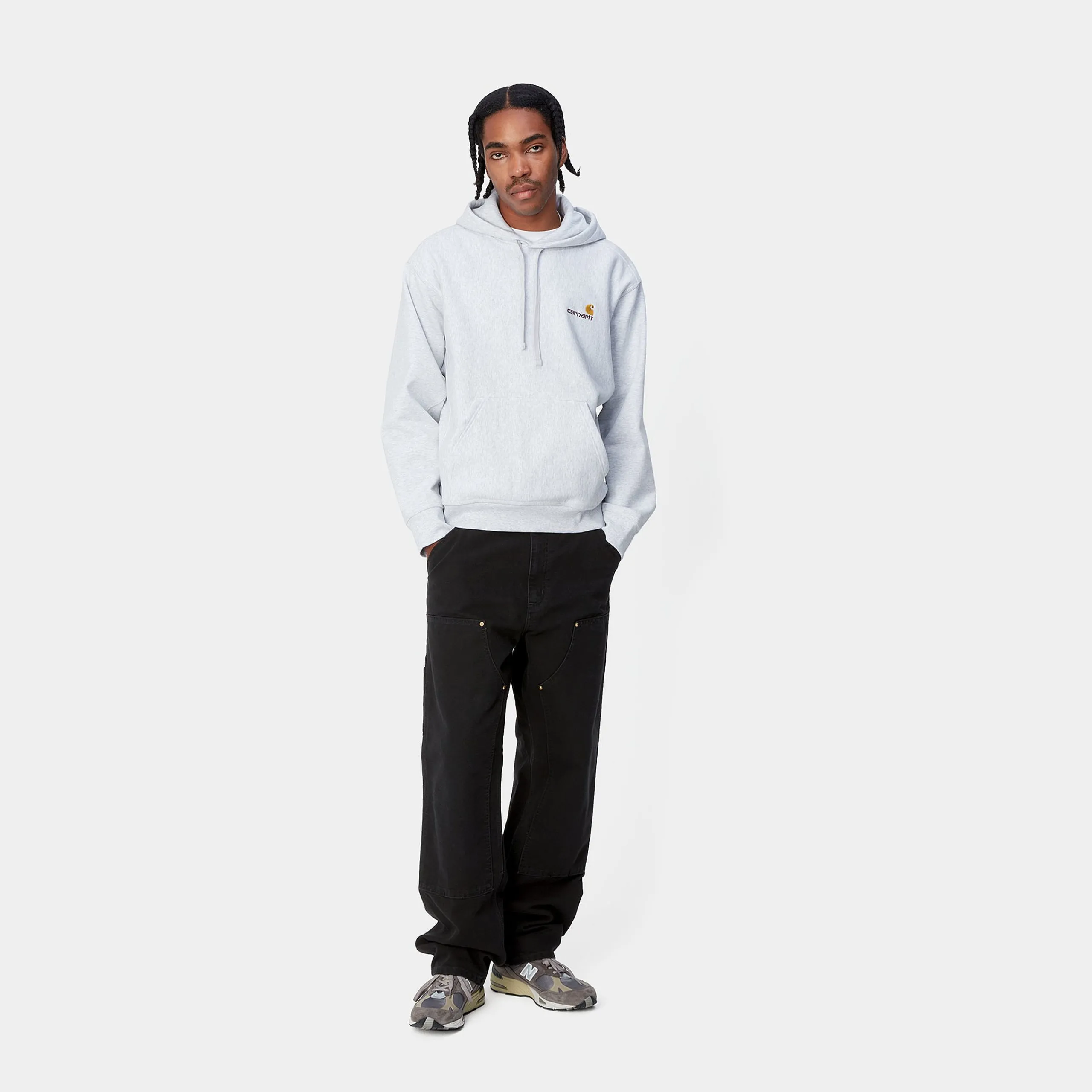 Hosen>Carhartt WIP Double Knee Pant Black