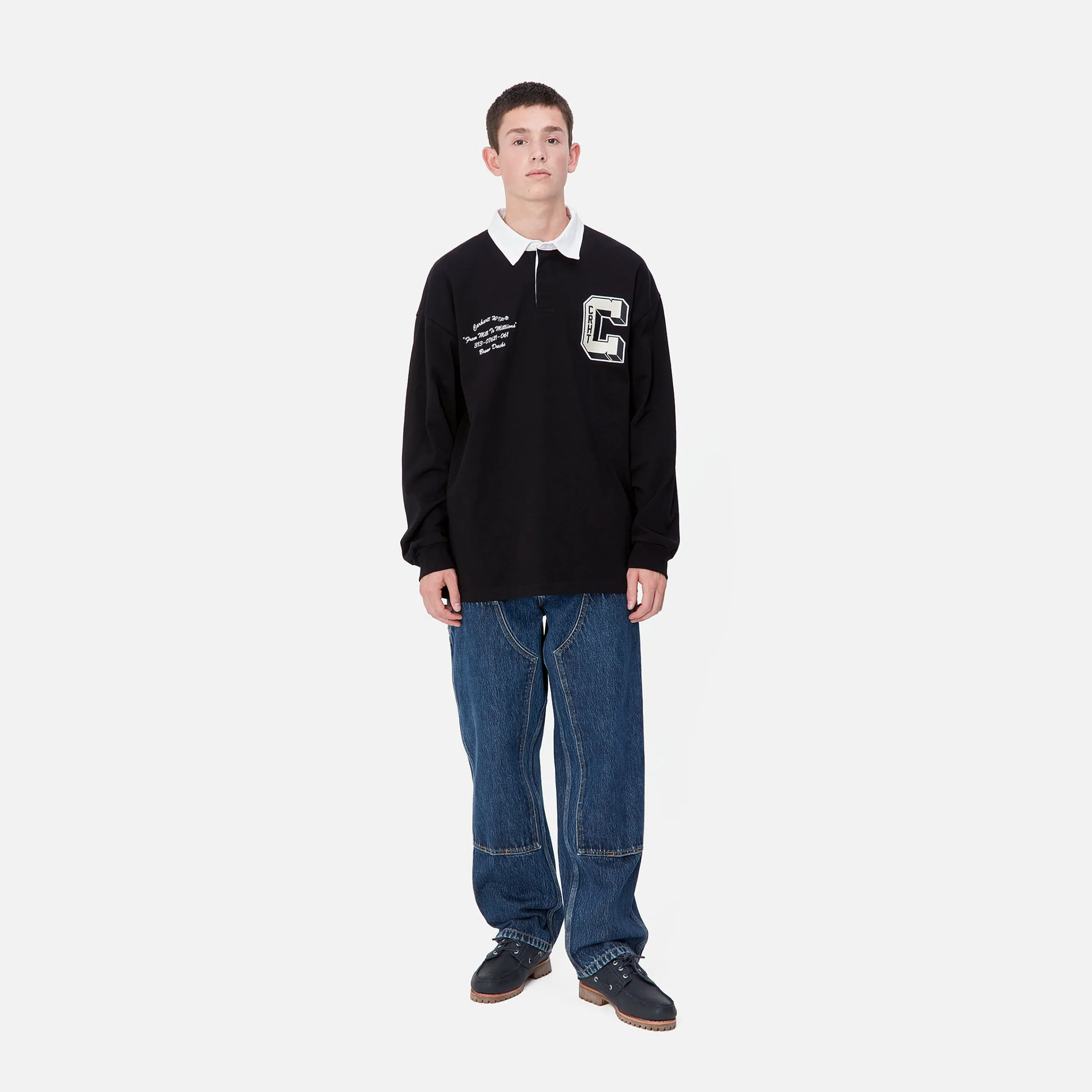 Denim|Hosen>Carhartt WIP Double Knee Pant Blue