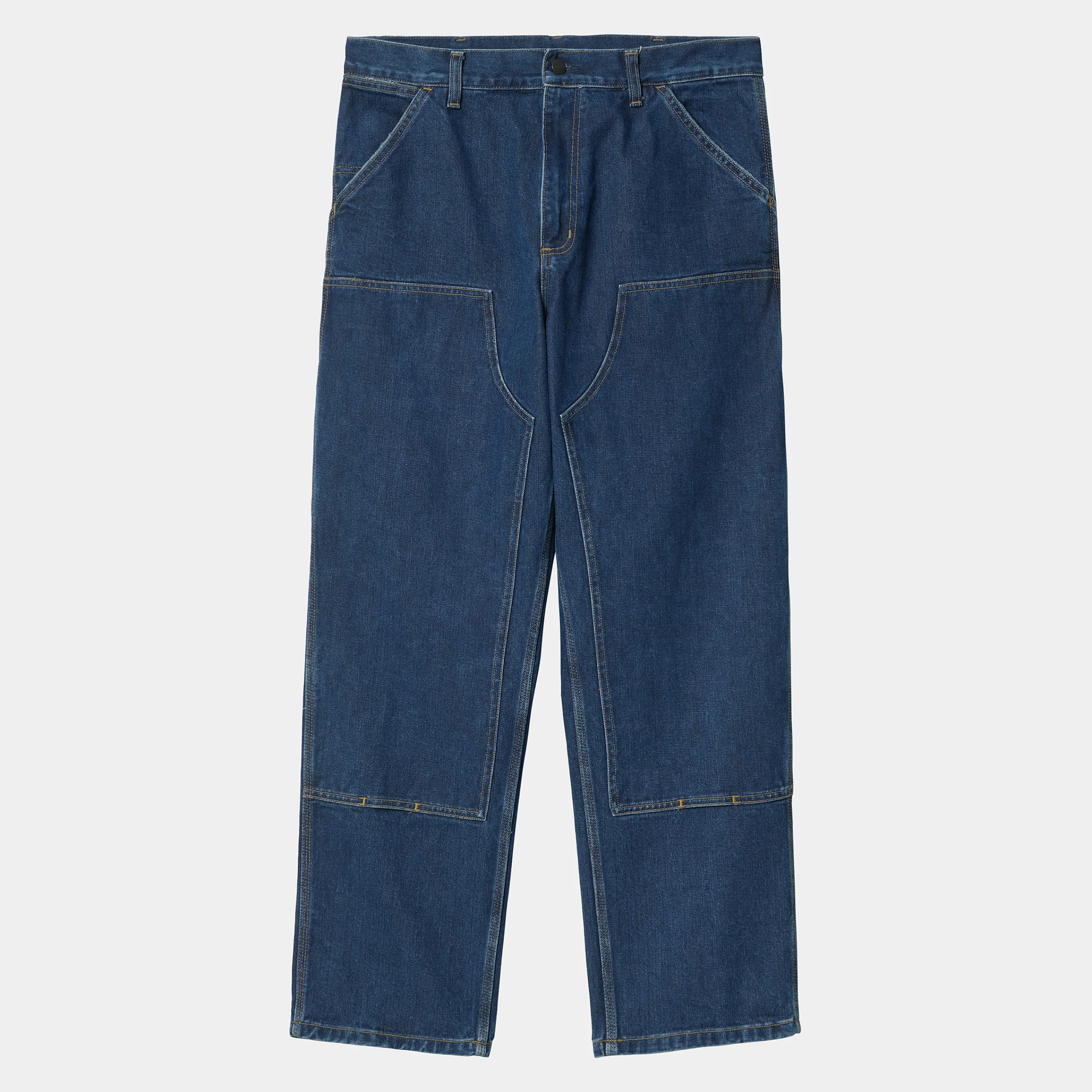 Denim|Hosen>Carhartt WIP Double Knee Pant Blue