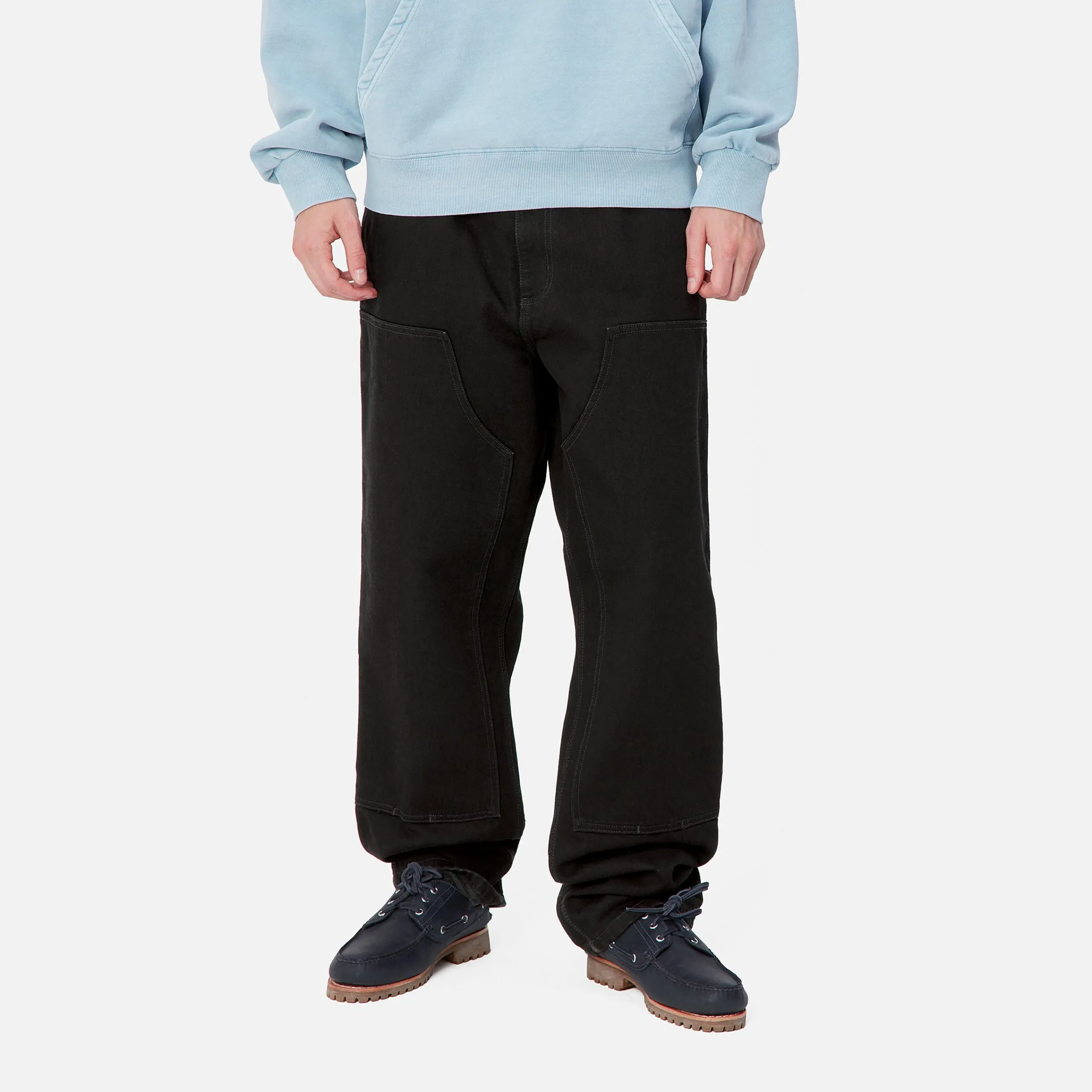 Denim|Hosen>Carhartt WIP Double Knee Pant Black