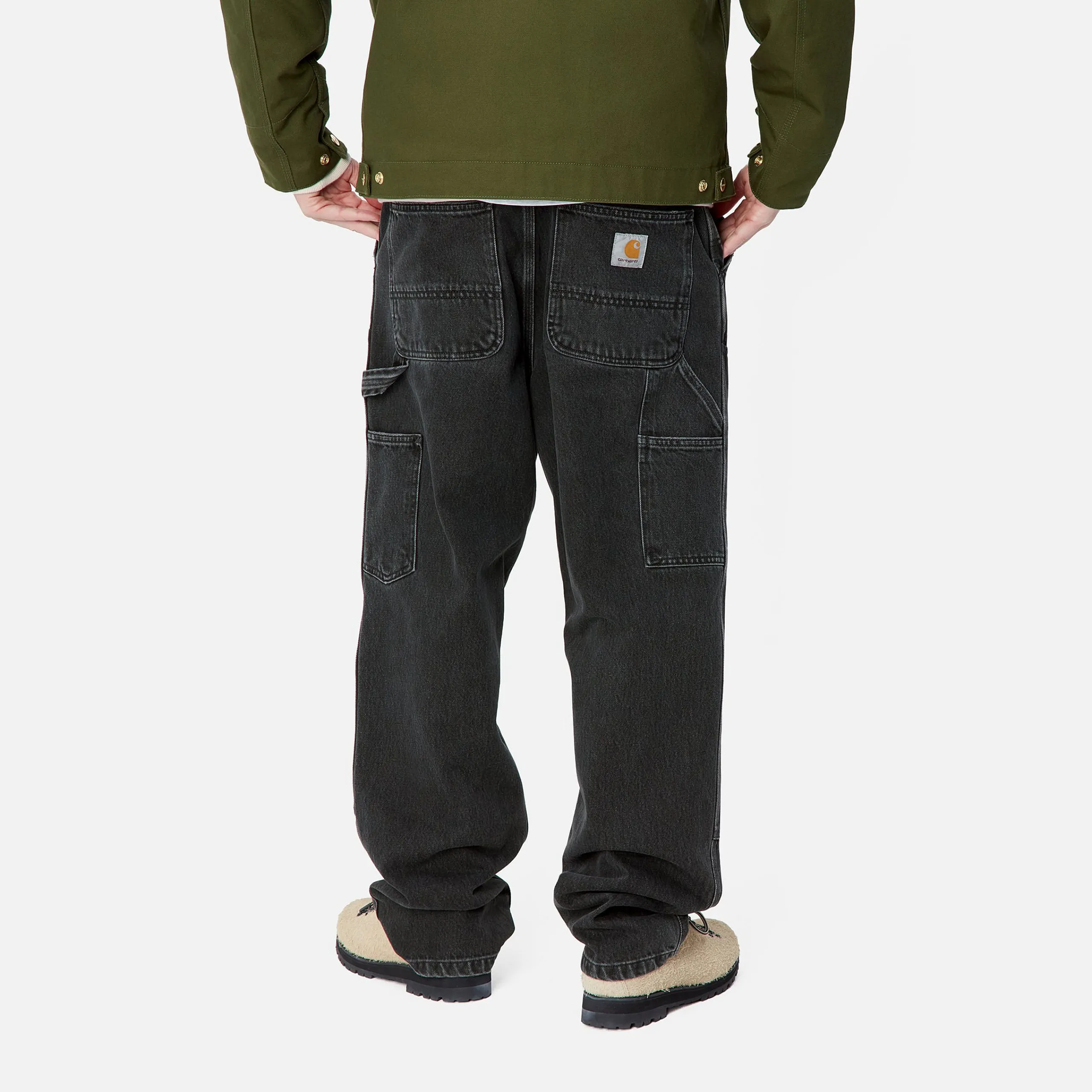 Denim|Hosen>Carhartt WIP Double Knee Pant Black