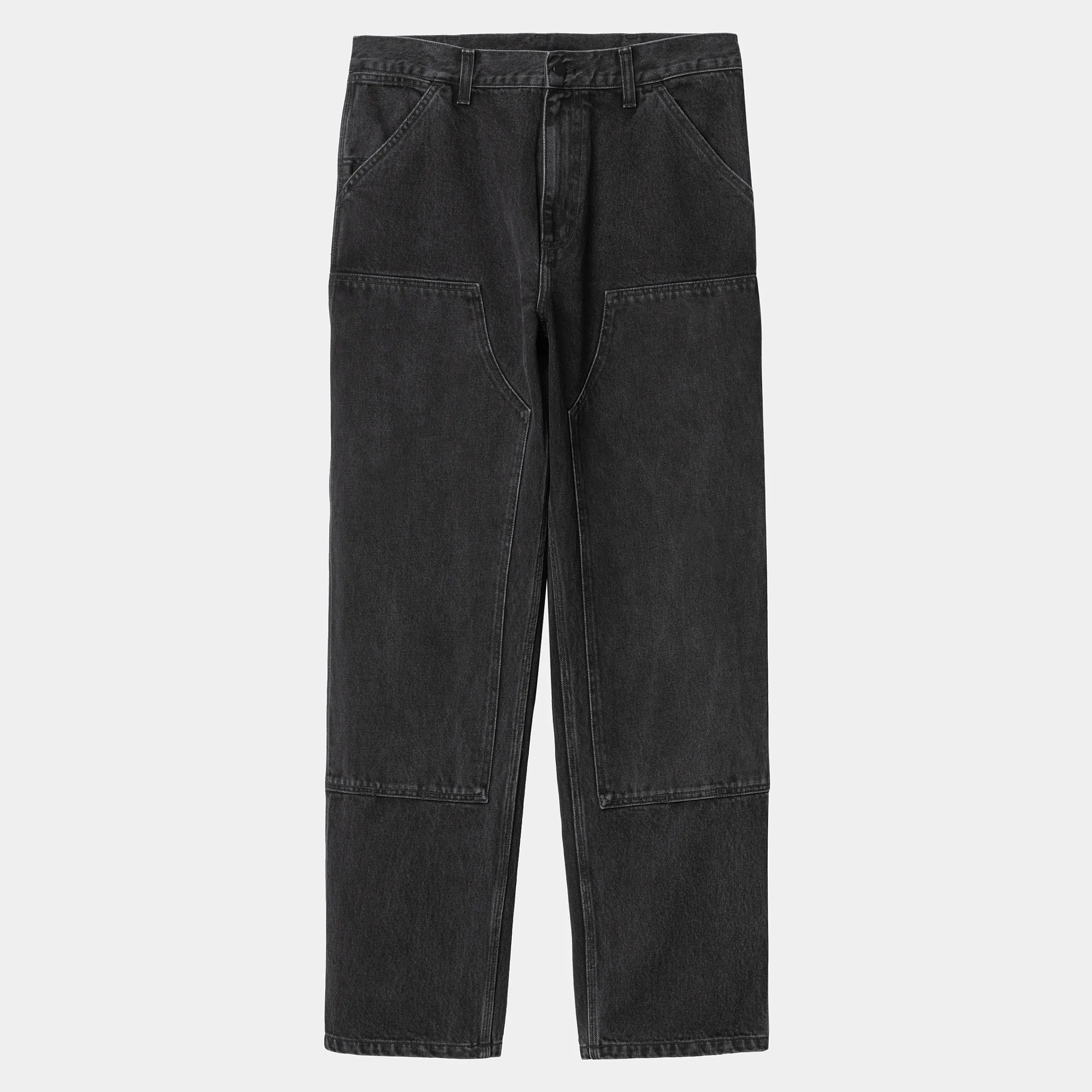 Denim|Hosen>Carhartt WIP Double Knee Pant Black