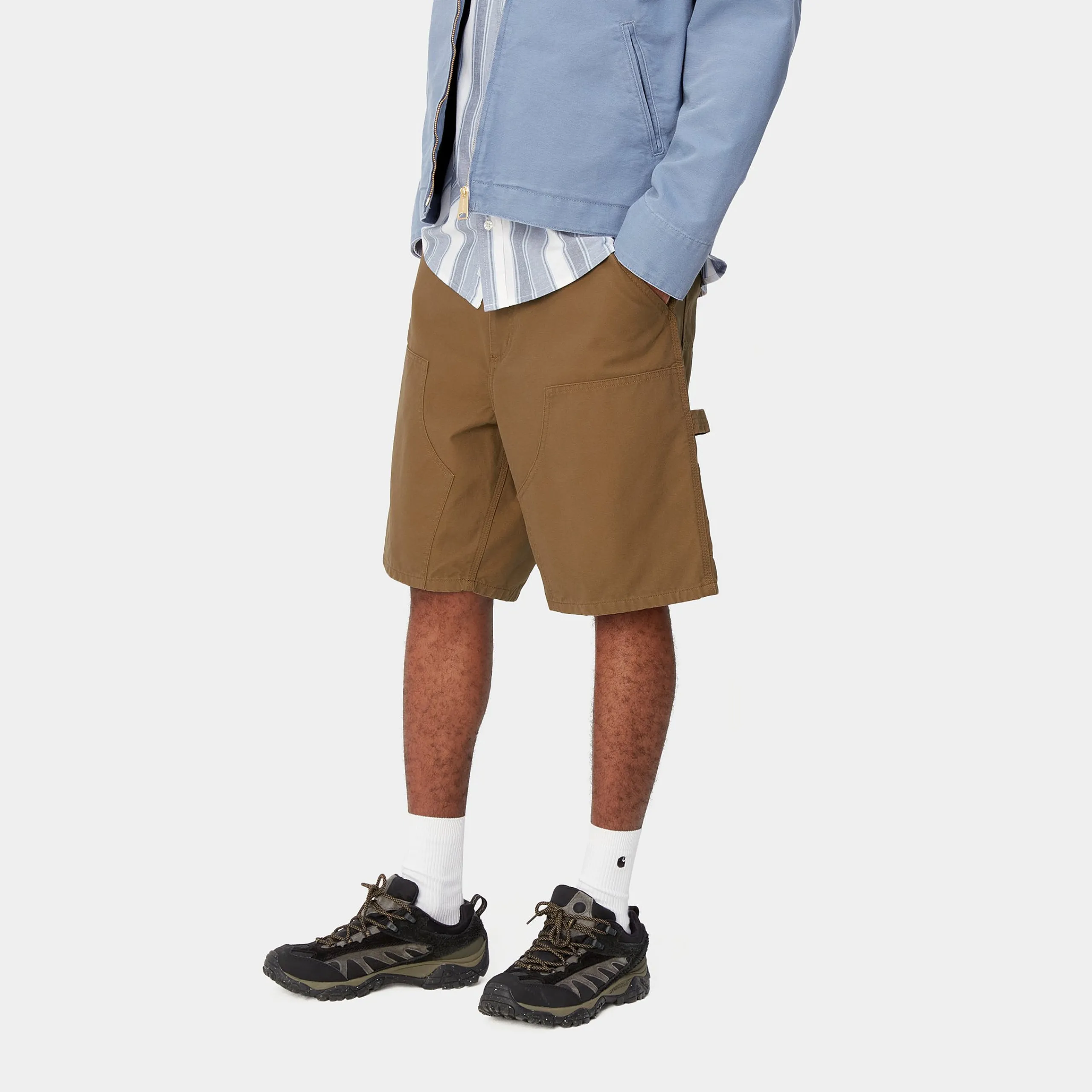Shorts & Badehosen>Carhartt WIP Double Knee Short Hamilton Brown