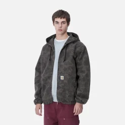 Jacken & Mäntel>Carhartt WIP Duck Active Jacket Camo Duck, Green / Graphite