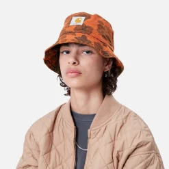 Accessoires|Accessoires>Carhartt WIP Duck Bucket Hat Camo Duck, Green / Turmeric