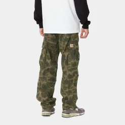 Hosen>Carhartt WIP Duck Cargo Pant Camo Duck Green / Office Green