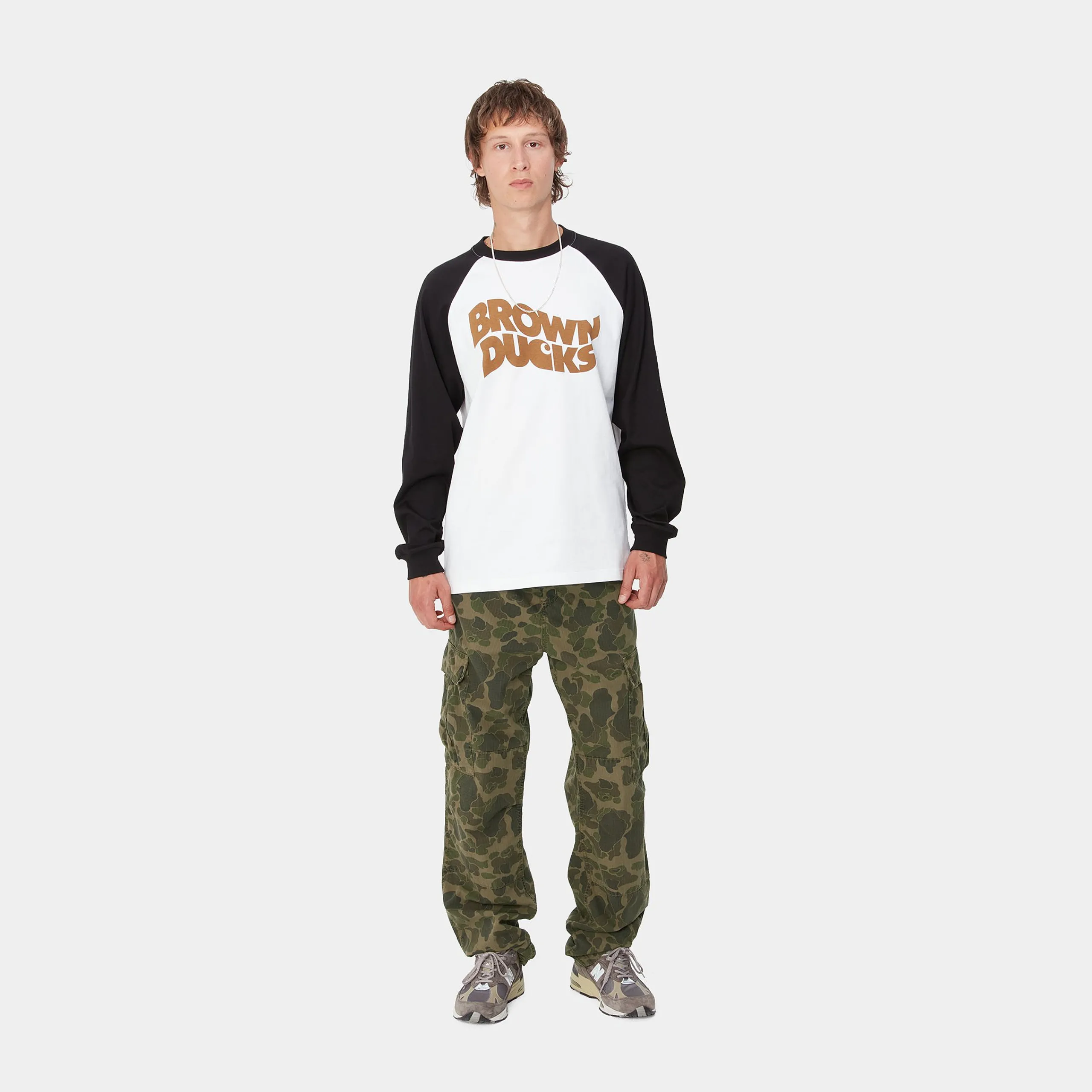 Hosen>Carhartt WIP Duck Cargo Pant Camo Duck Green / Office Green