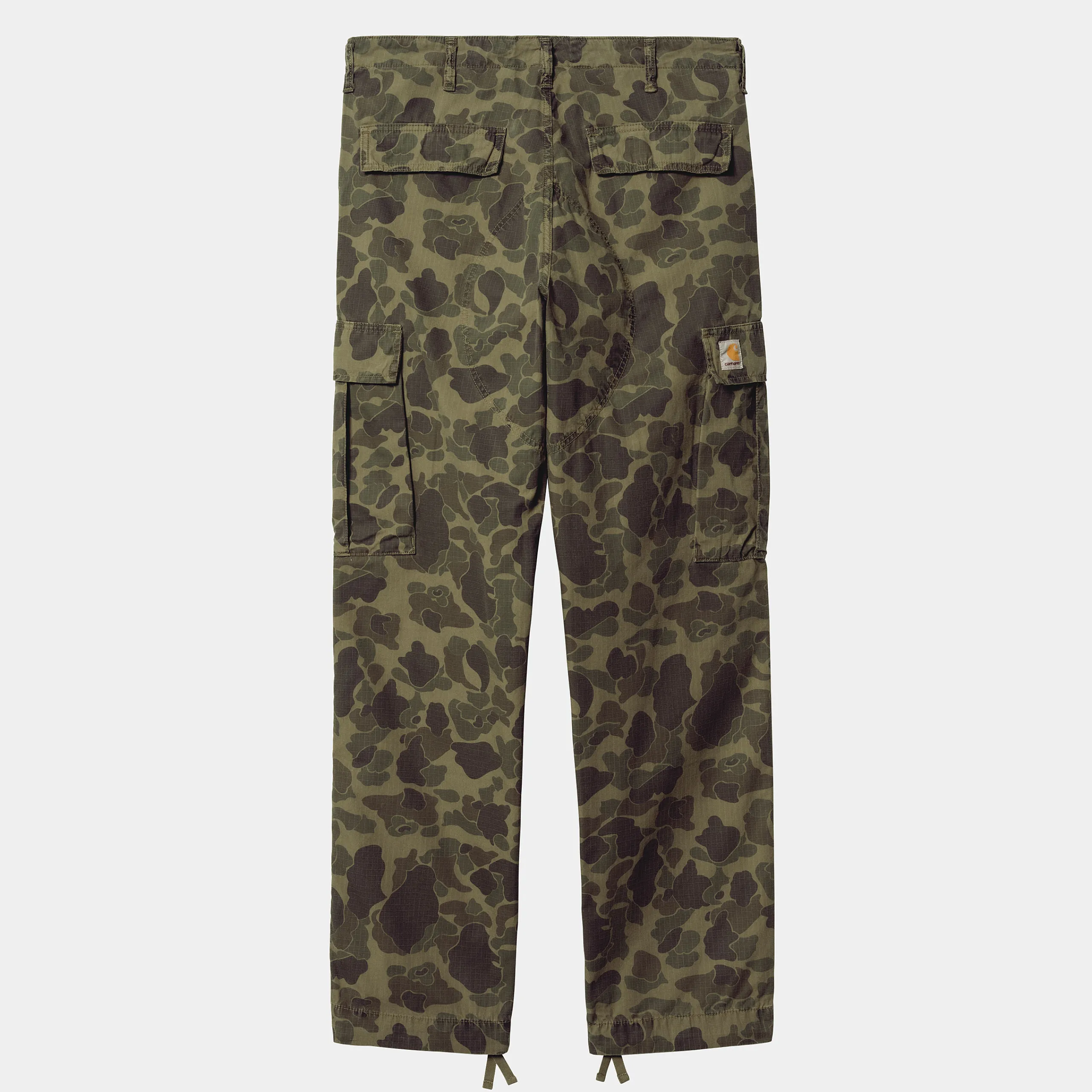 Hosen>Carhartt WIP Duck Cargo Pant Camo Duck Green / Office Green