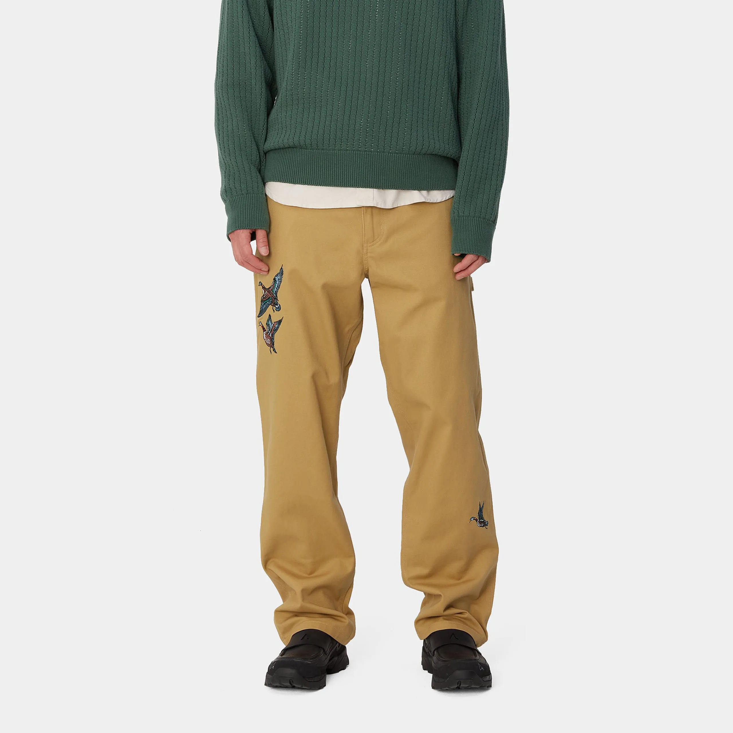 Hosen>Carhartt WIP Ducks Single Knee Pant Bourbon