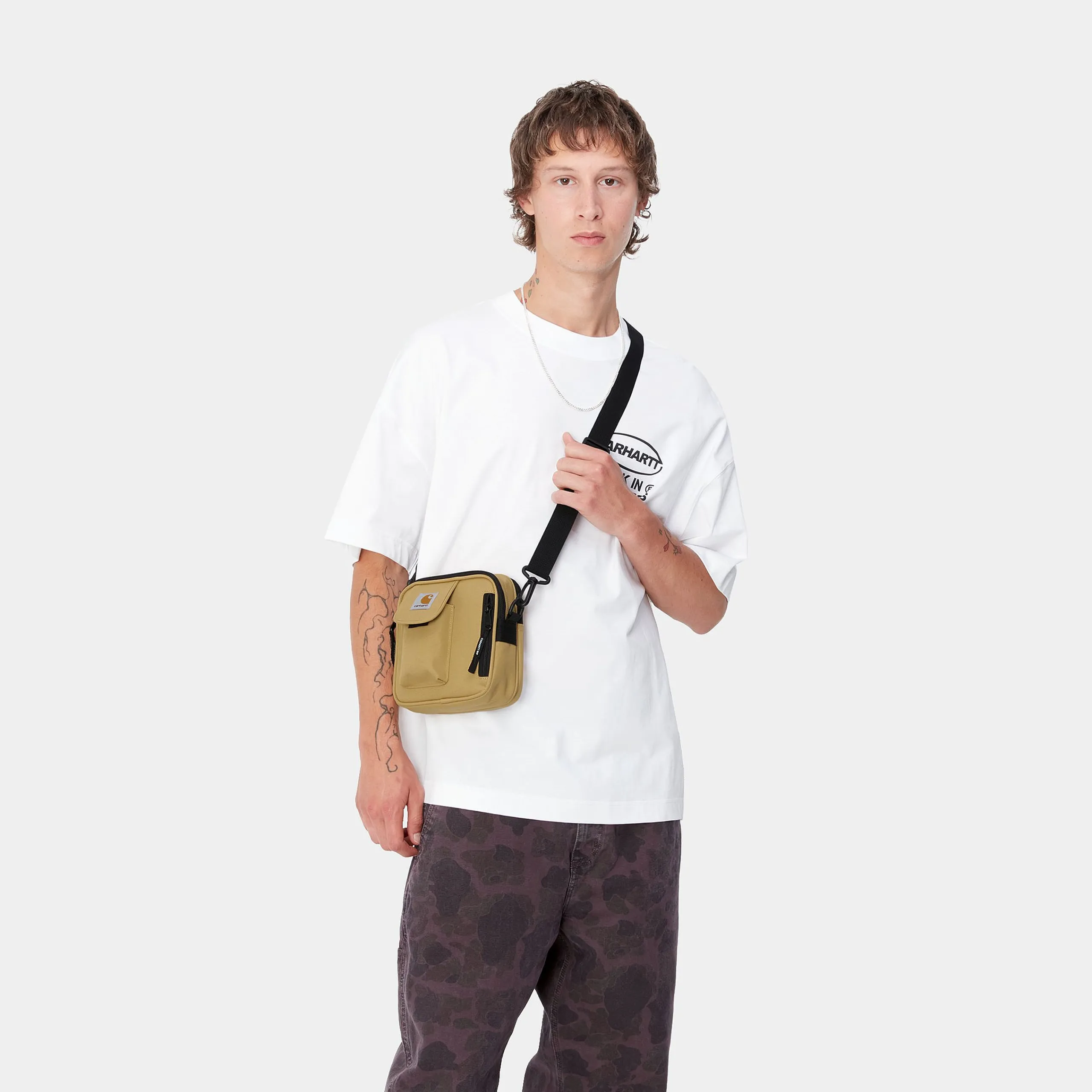 Accessoires|Accessoires>Carhartt WIP Essentials Bag, Small Bourbon