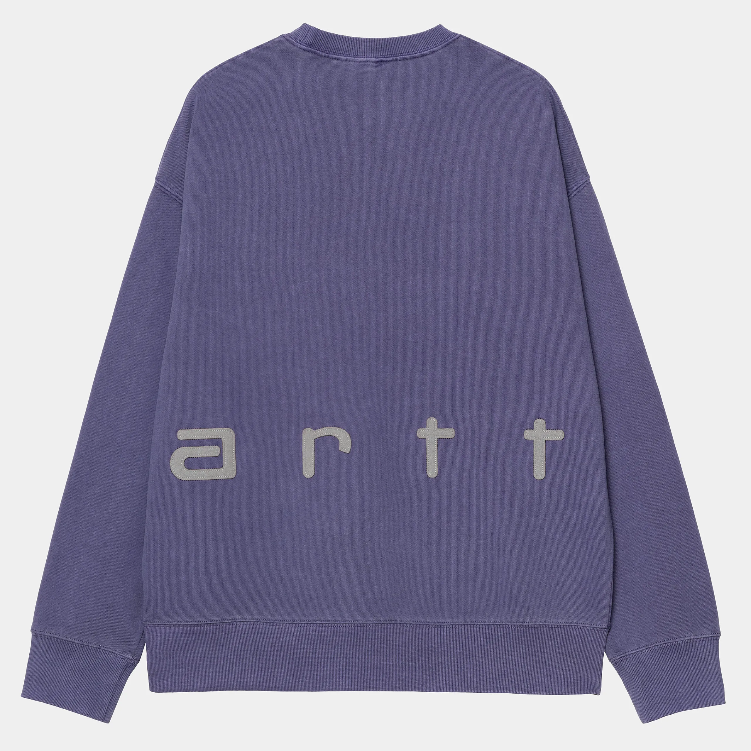 Sweats>Carhartt WIP Felt Script Sweat Aura / Misty Grey