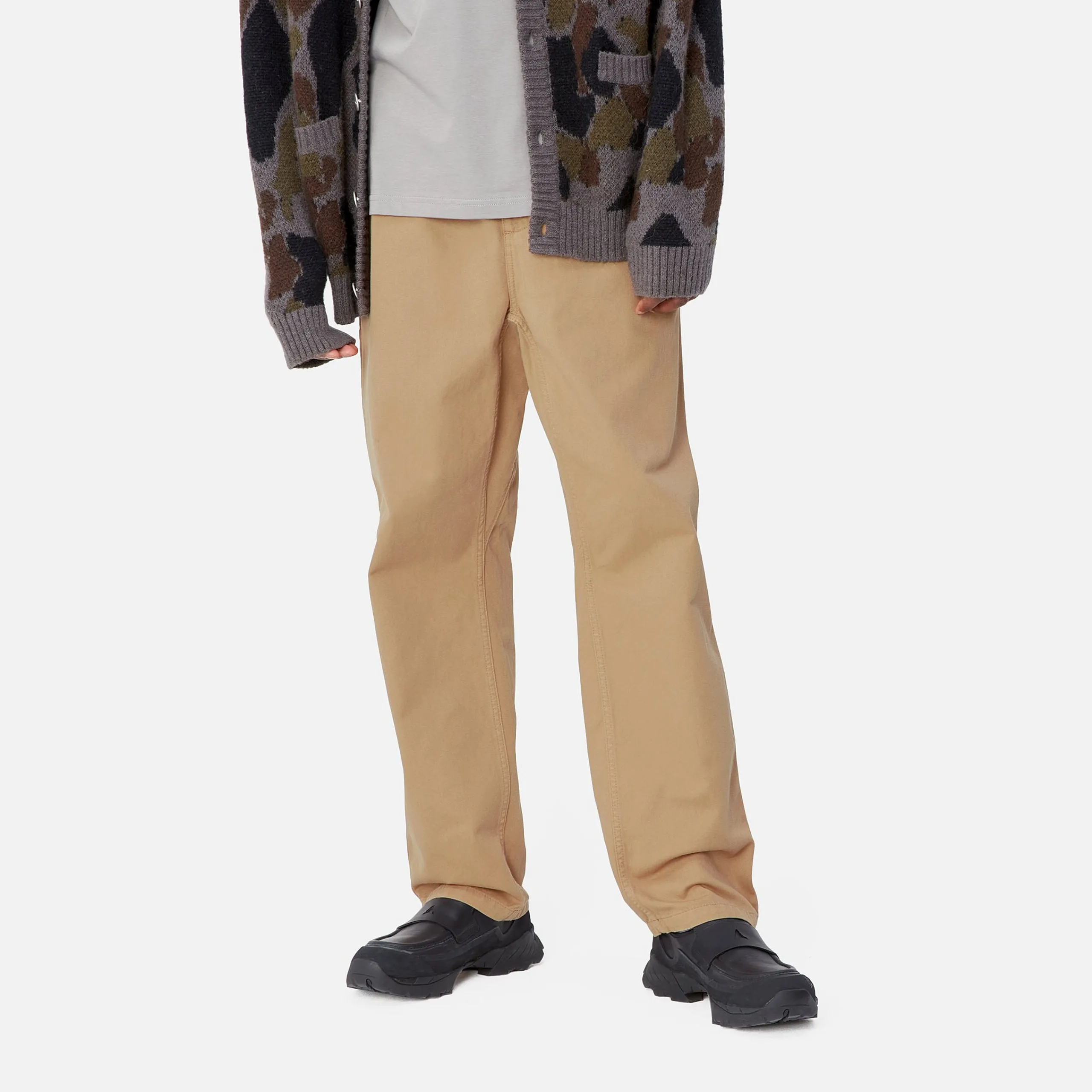 Hosen>Carhartt WIP Flint Pant Peanut