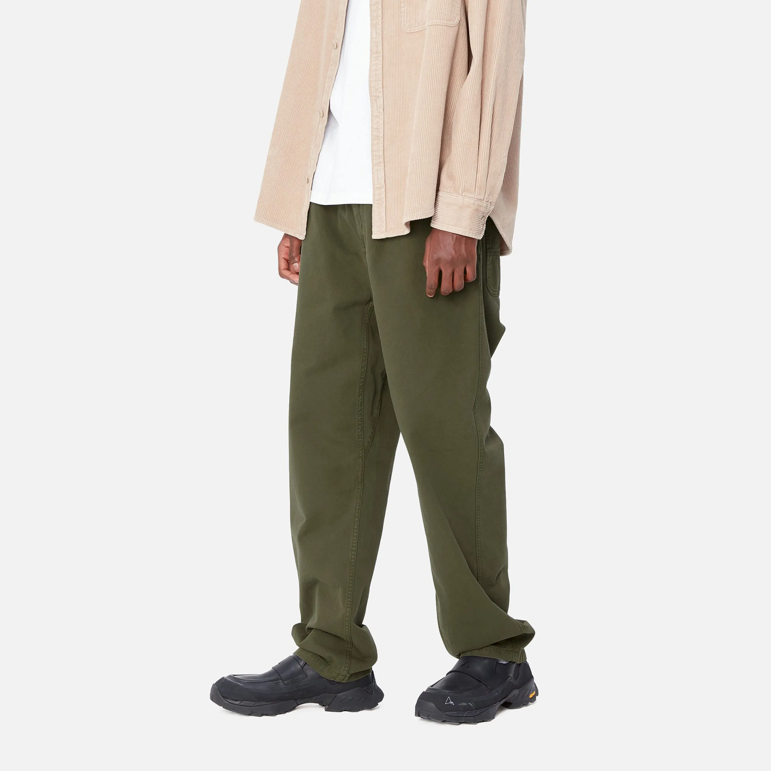 Hosen>Carhartt WIP Flint Pant Office Green