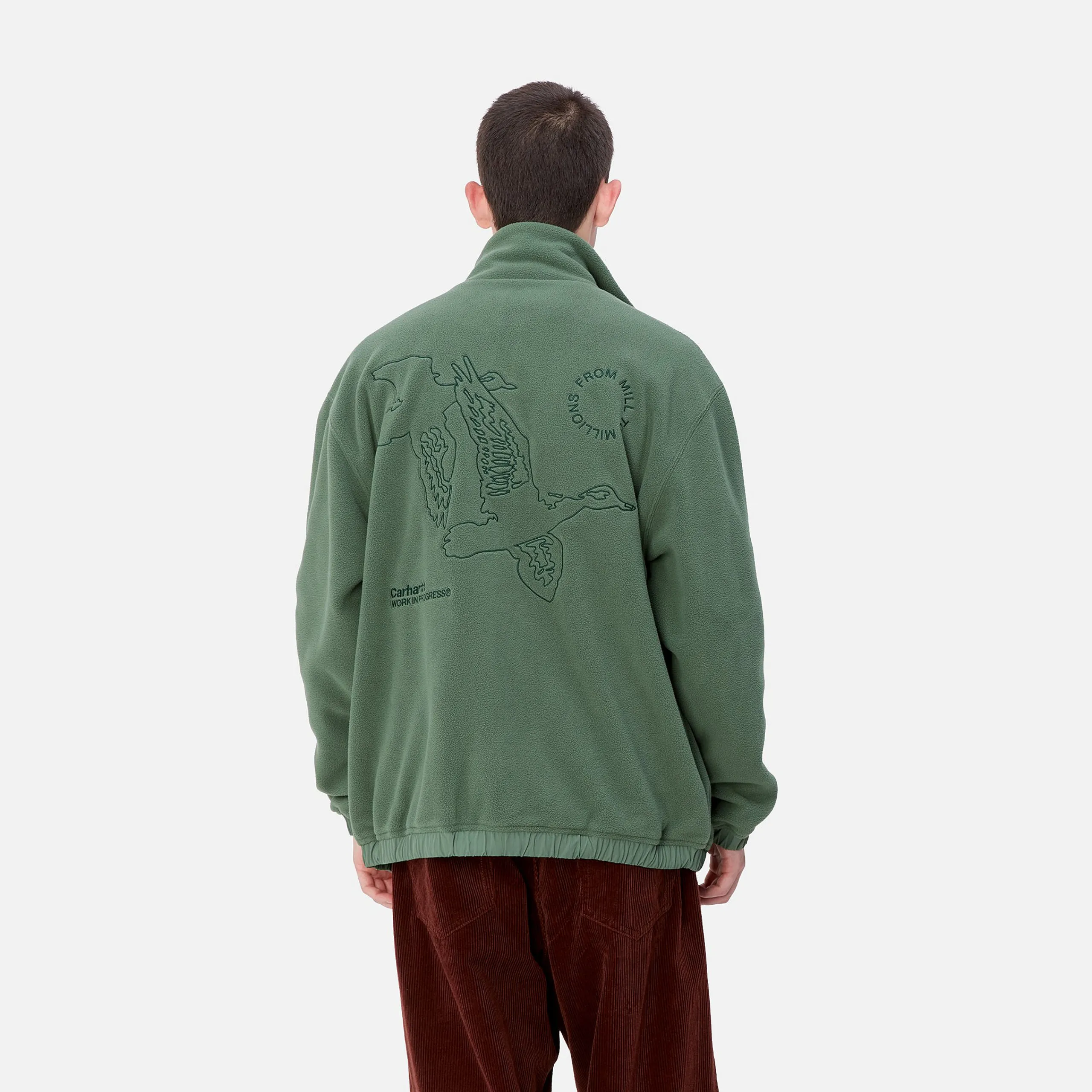 Jacken & Mäntel>Carhartt WIP Flying Ducks Liner Duck Green