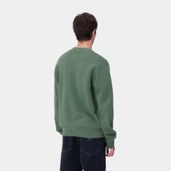 Sweats>Carhartt WIP Flying Ducks Sweat Duck Green
