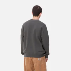Sweats>Carhartt WIP Flying Ducks Sweat Graphite