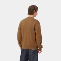 Sweats>Carhartt WIP Flying Ducks Sweat Hamilton Brown