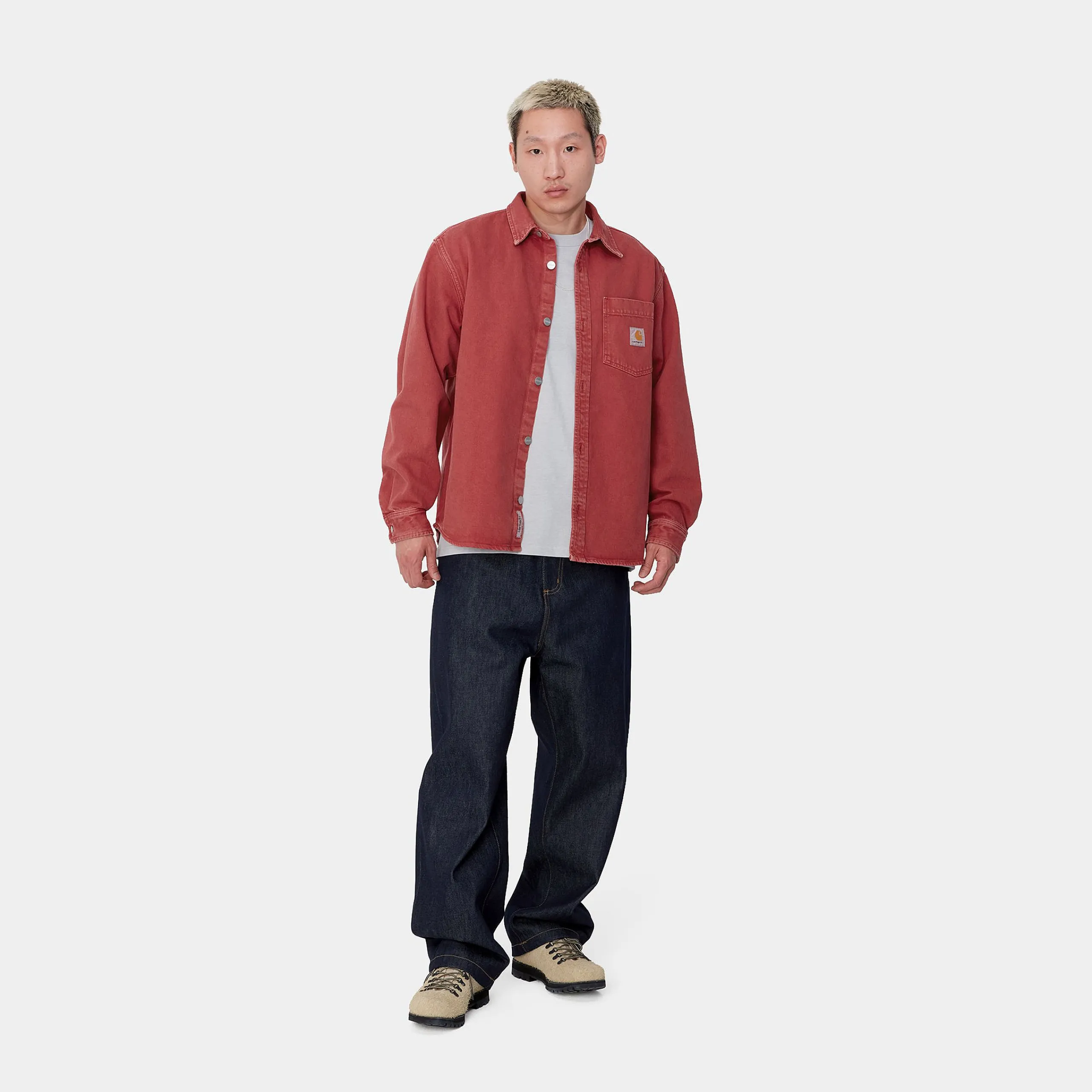 Jacken & Mäntel|Hemden>Carhartt WIP George Shirt Jac Tuscany
