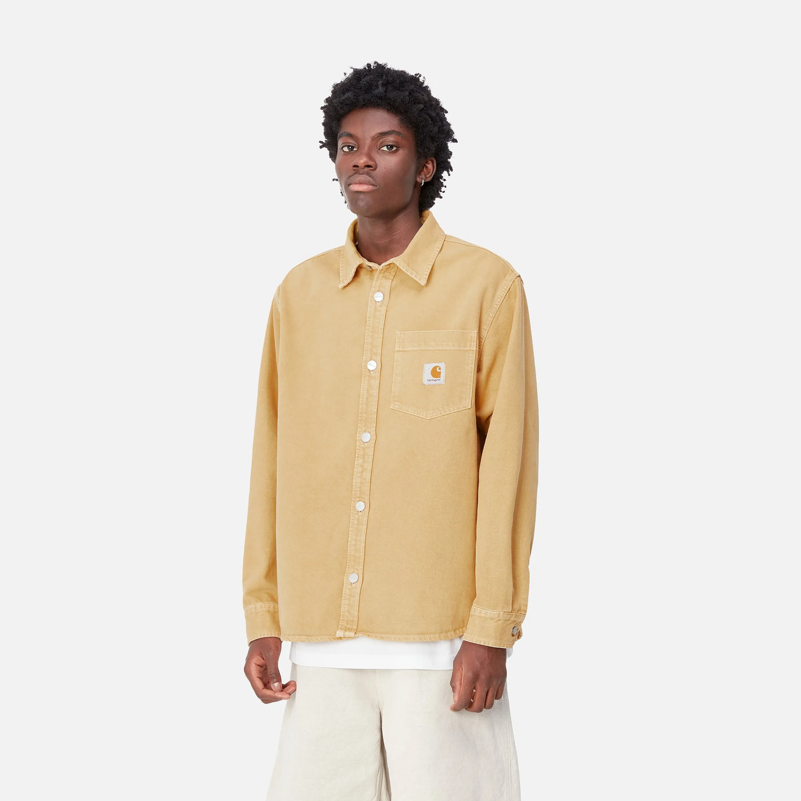 Jacken & Mäntel|Hemden>Carhartt WIP George Shirt Jac Bourbon