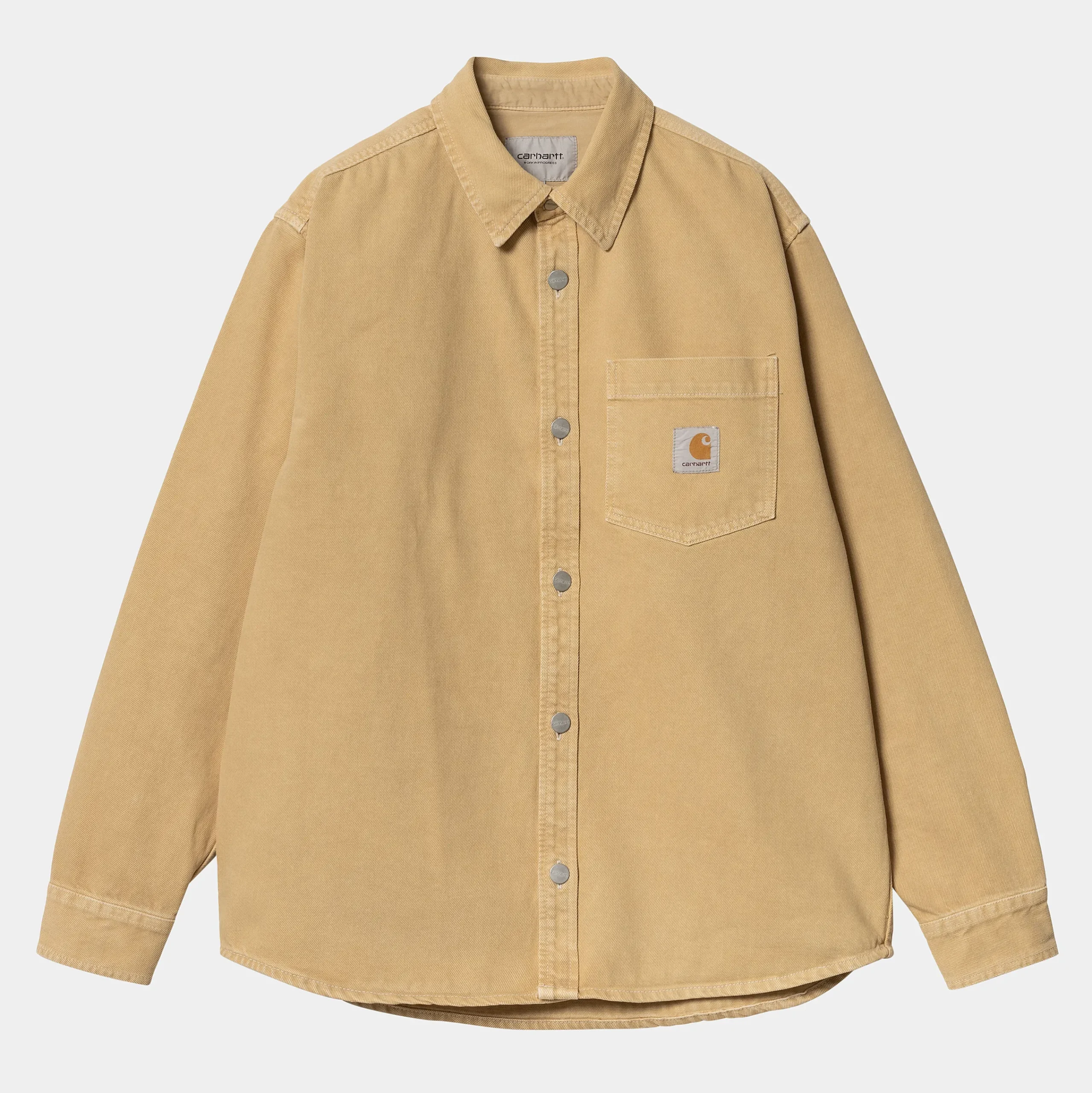 Jacken & Mäntel|Hemden>Carhartt WIP George Shirt Jac Bourbon