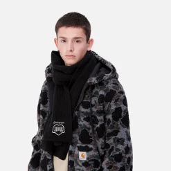 Accessoires|Accessoires>Carhartt WIP Heart Train Patch Scarf Black