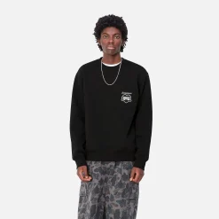 Sweats>Carhartt WIP Heart Train Pocket Sweat Black