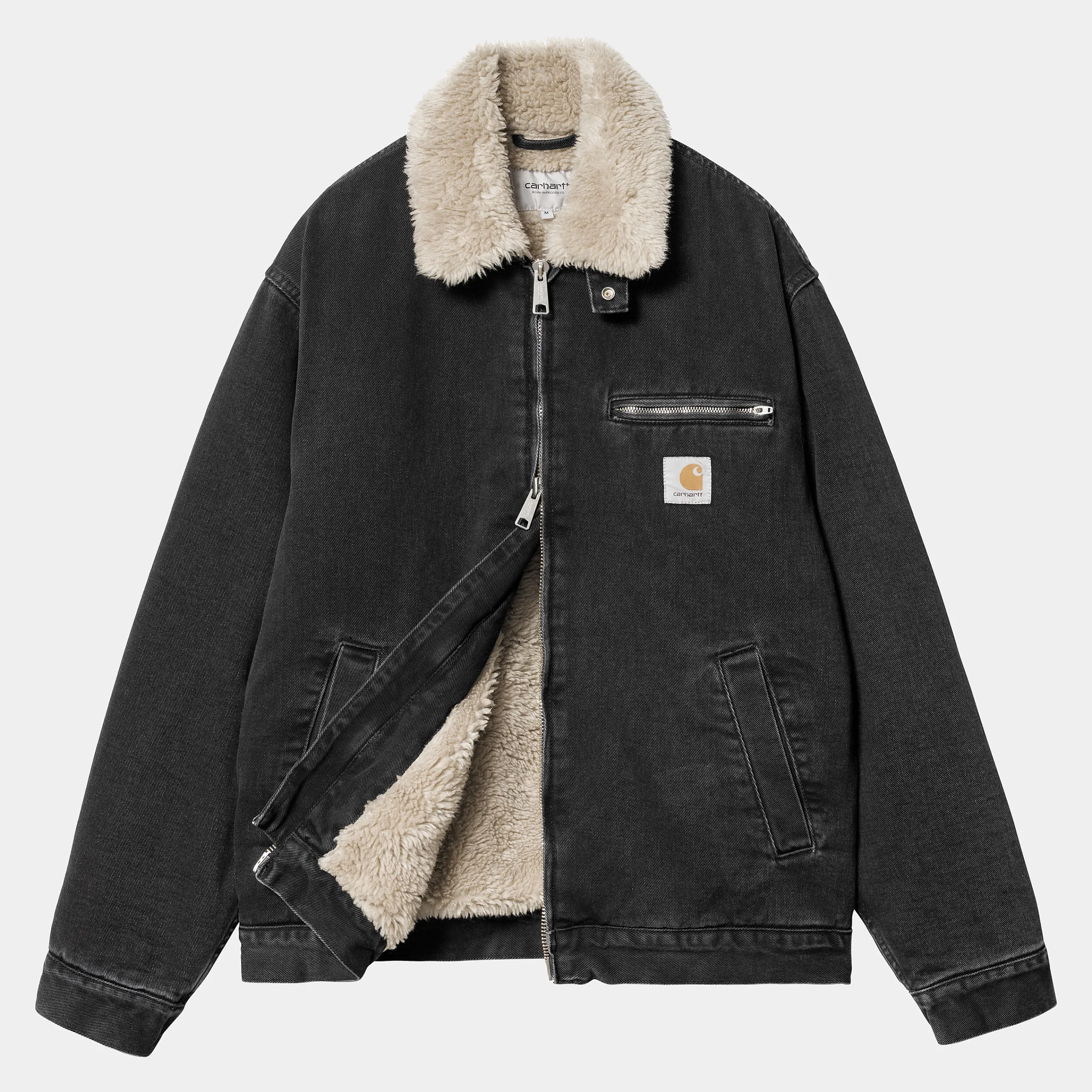 Jacken & Mäntel>Carhartt WIP Herald Jacket Black / Wall