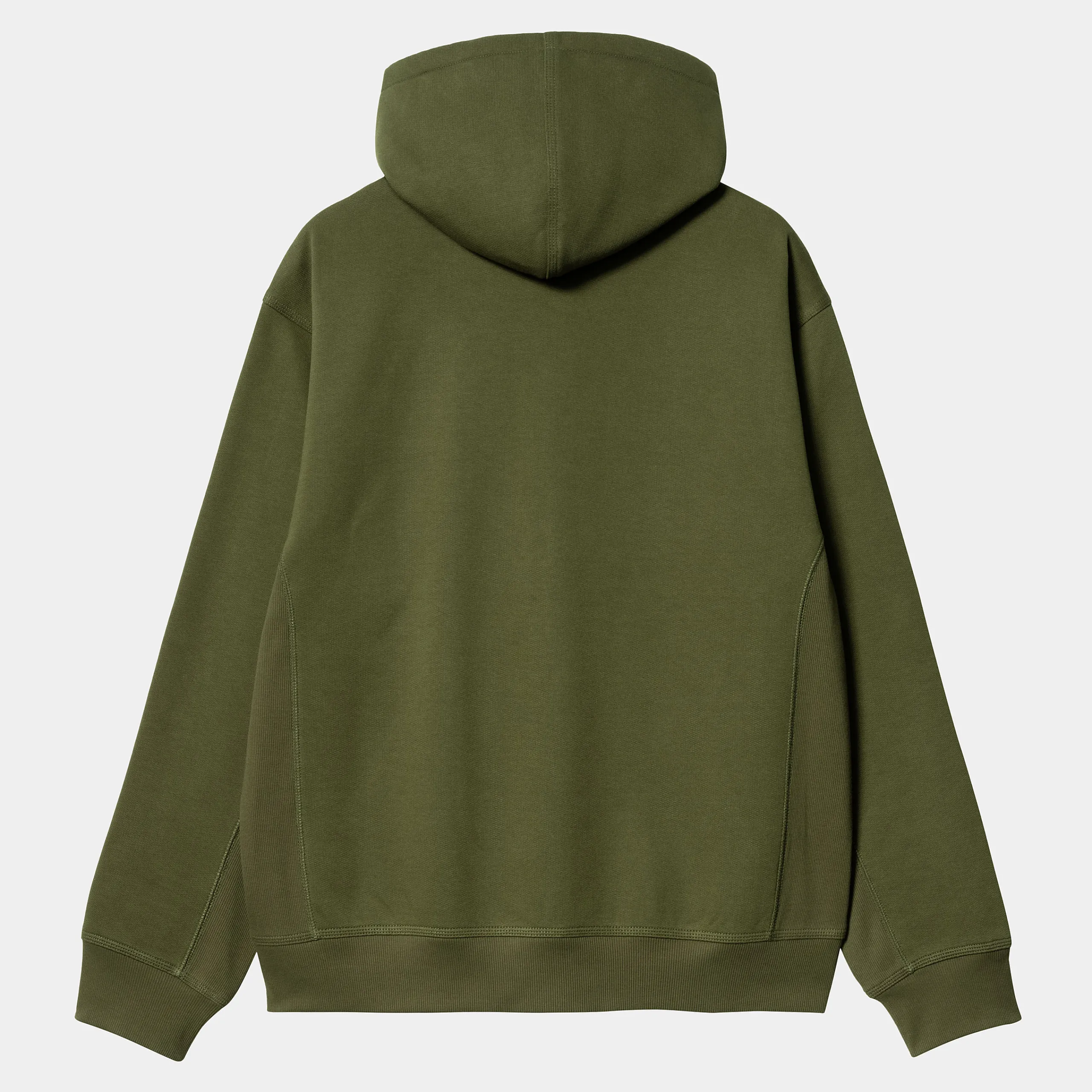 Sweats>Carhartt WIP Hooded American Script Jacket Tarragon