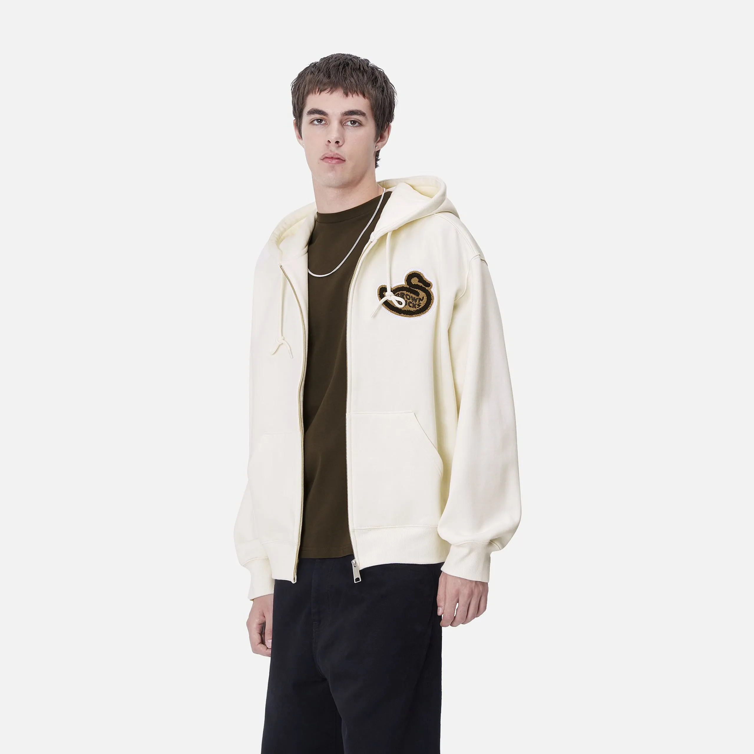 Sweats>Carhartt WIP Hooded Brown Ducks Jacket Wax