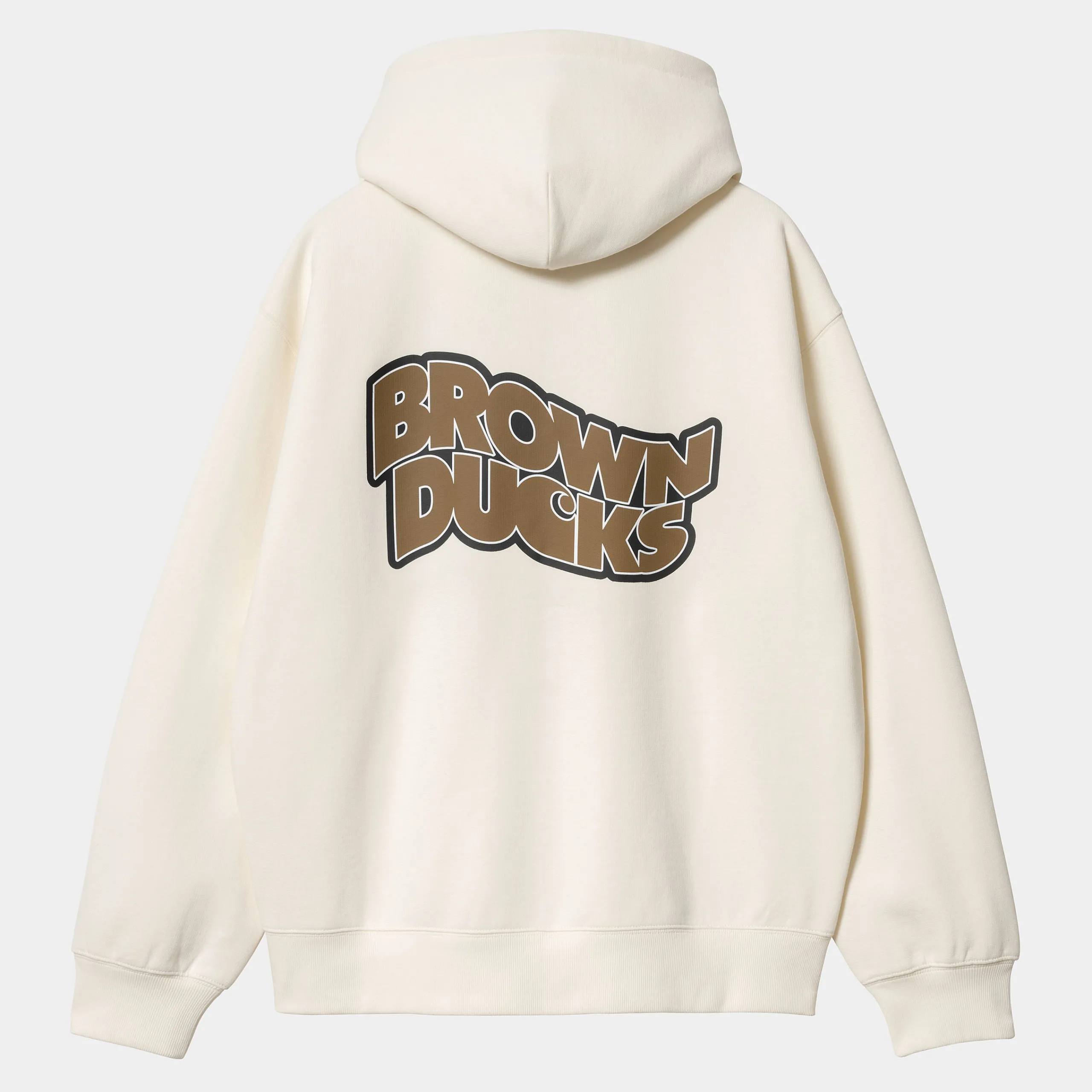 Sweats>Carhartt WIP Hooded Brown Ducks Jacket Wax