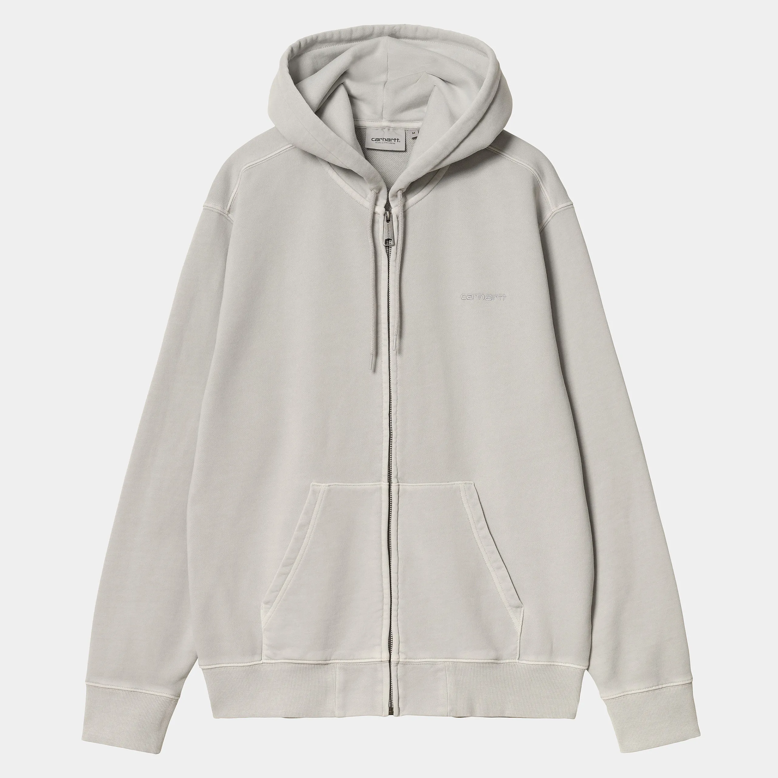 Sweats>Carhartt WIP Hooded Duster Script Jacket Basalt