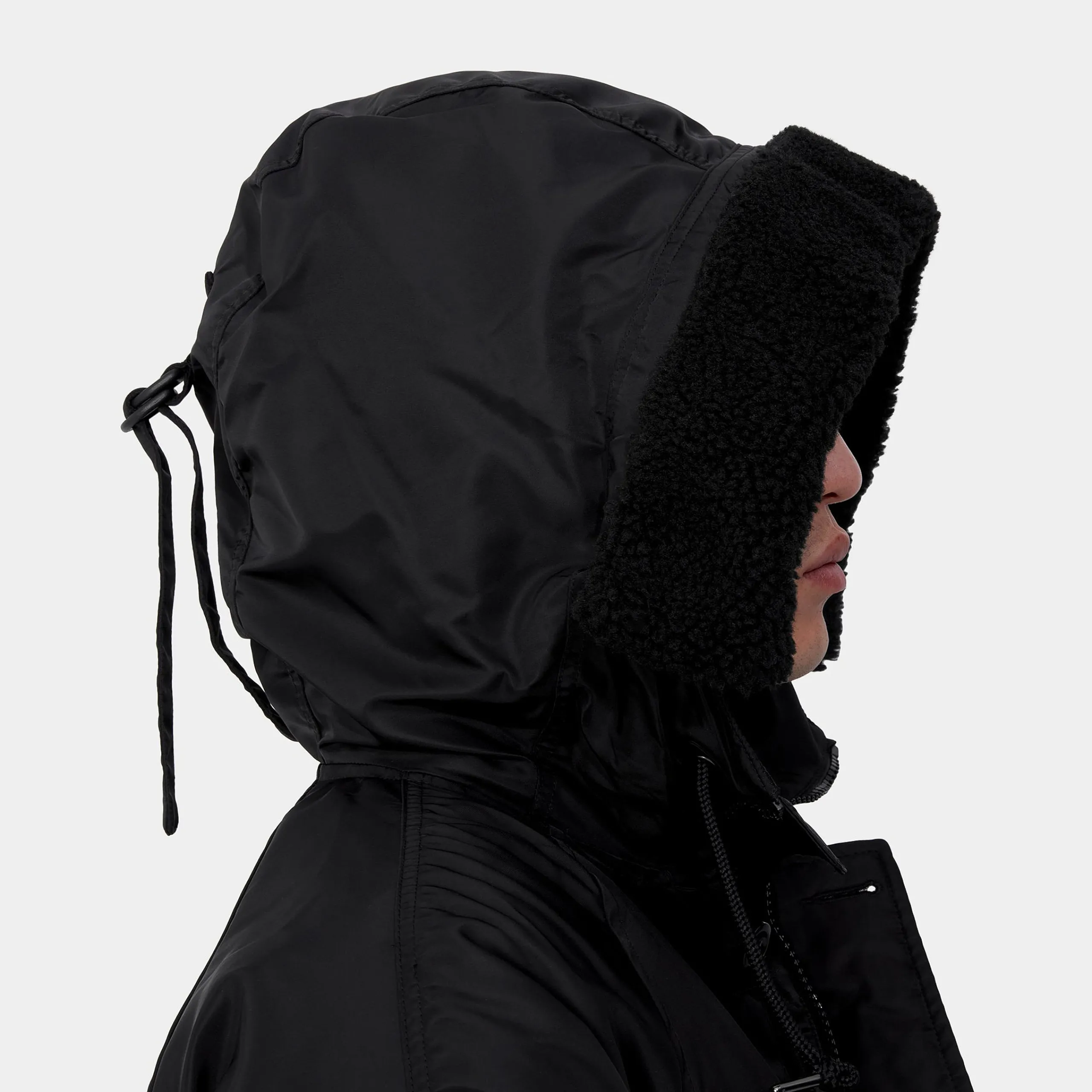 Jacken & Mäntel>Carhartt WIP Hooded Olten Parka Black