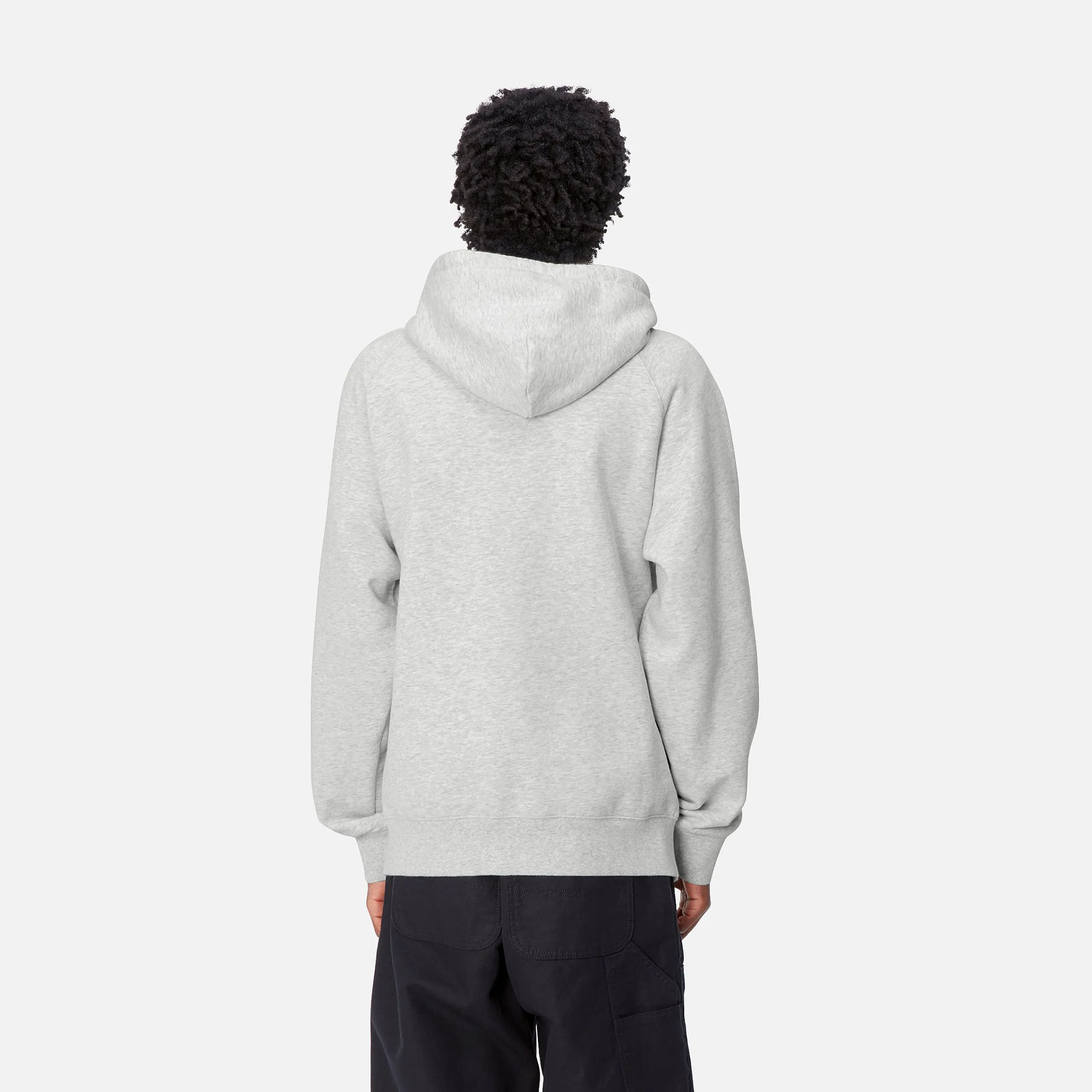 Sweats>Carhartt WIP Hooded Pepe Friends Sweat Ash Heather / Black