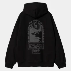 Sweats>Carhartt WIP Hooded Precious Sweat Black