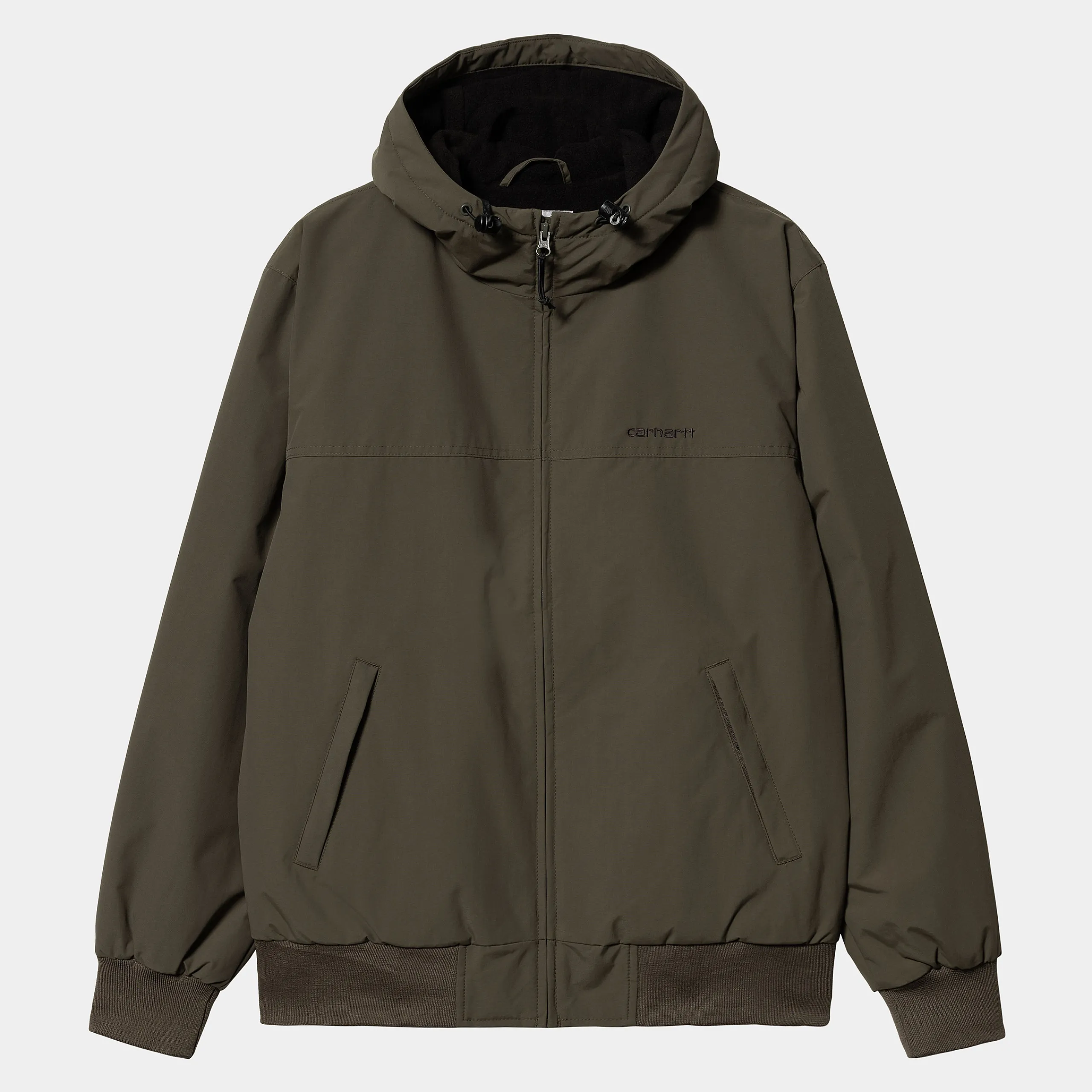Jacken & Mäntel>Carhartt WIP Hooded Sail Jacket Cypress / Black