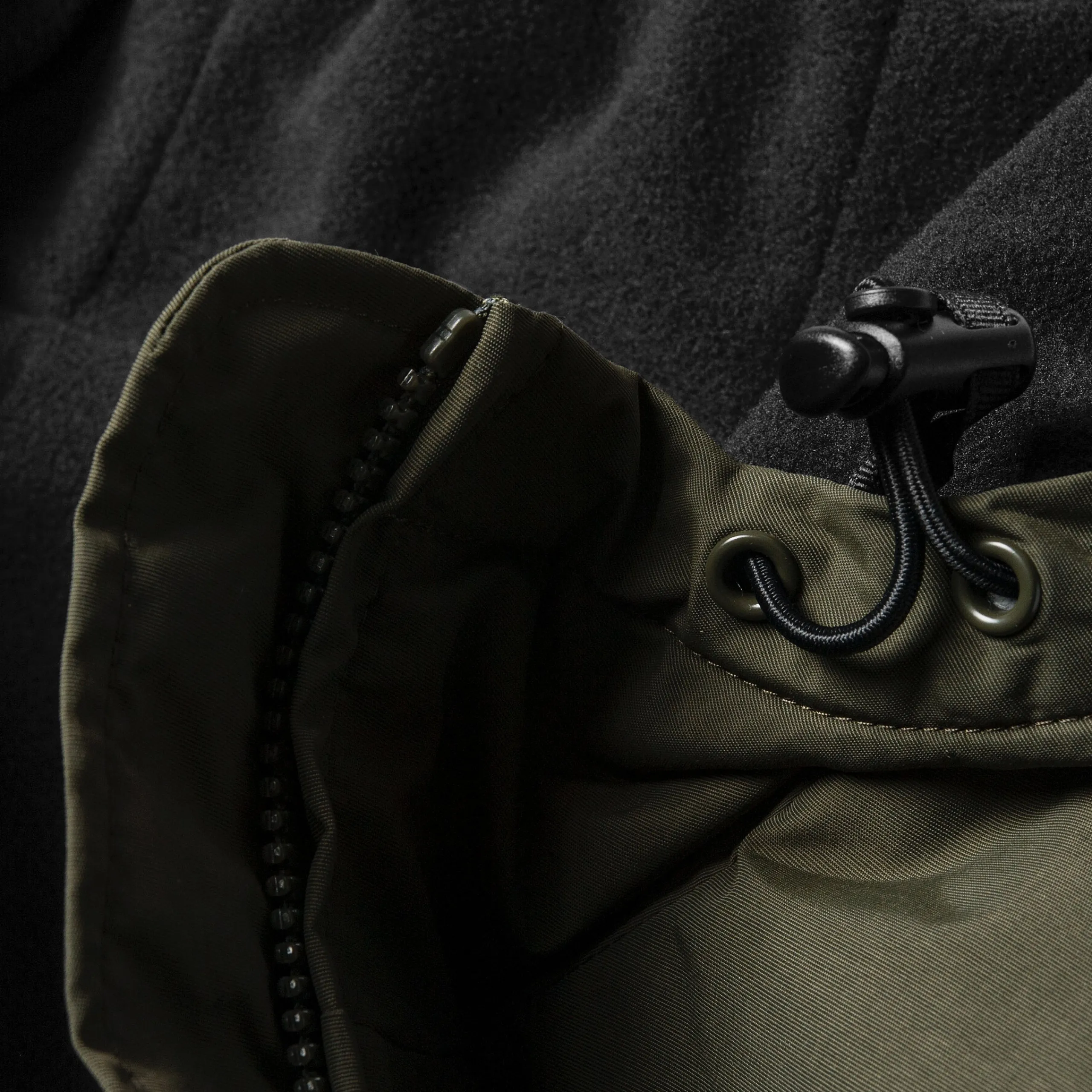 Jacken & Mäntel>Carhartt WIP Hooded Sail Jacket Cypress / Black