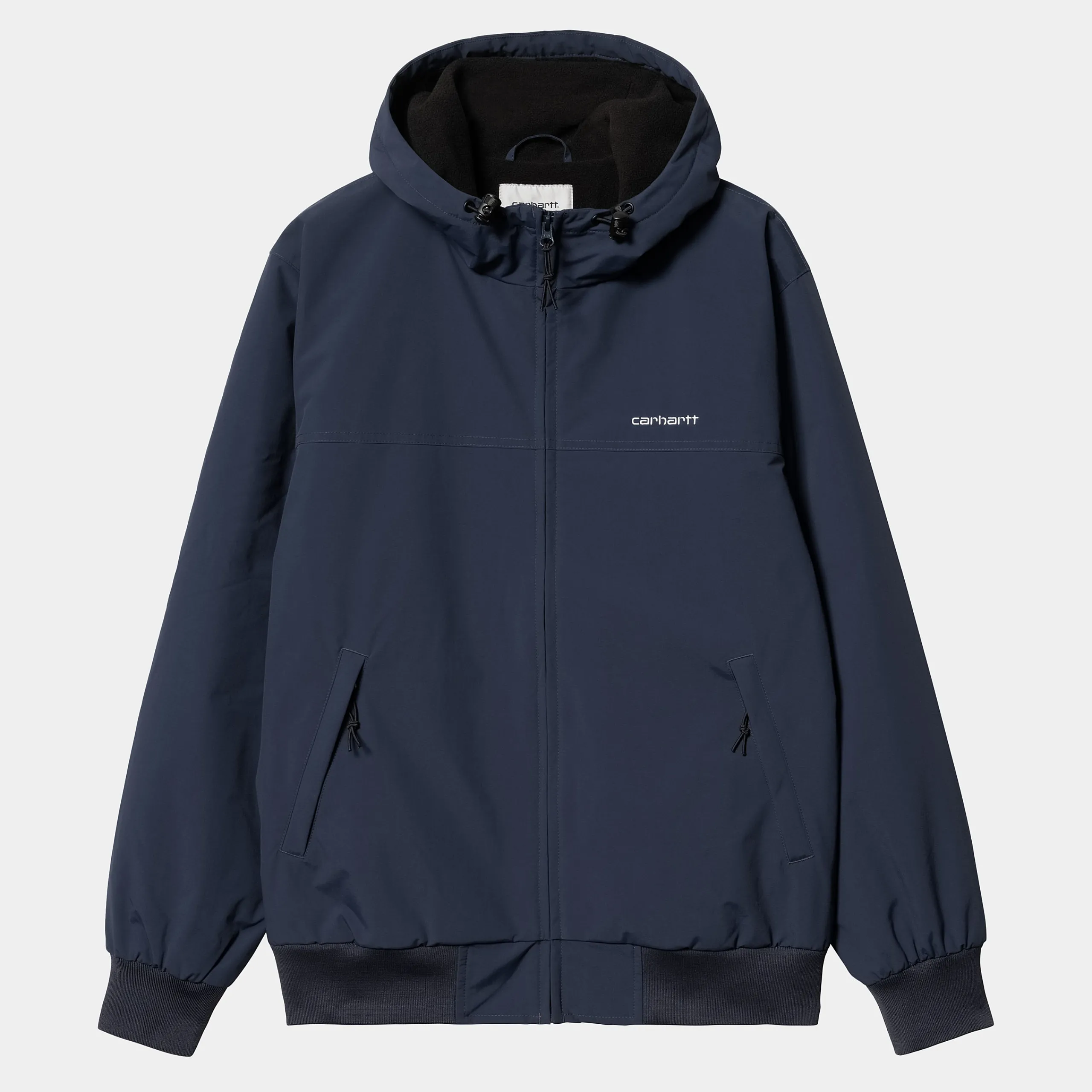 Jacken & Mäntel>Carhartt WIP Hooded Sail Jacket Air Force Blue / White