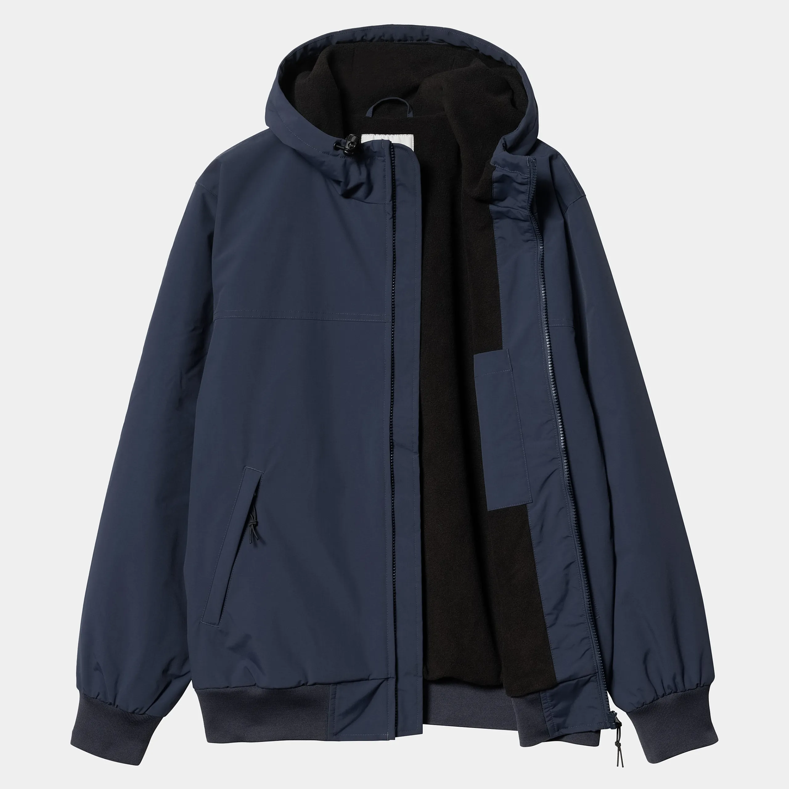 Jacken & Mäntel>Carhartt WIP Hooded Sail Jacket Air Force Blue / White