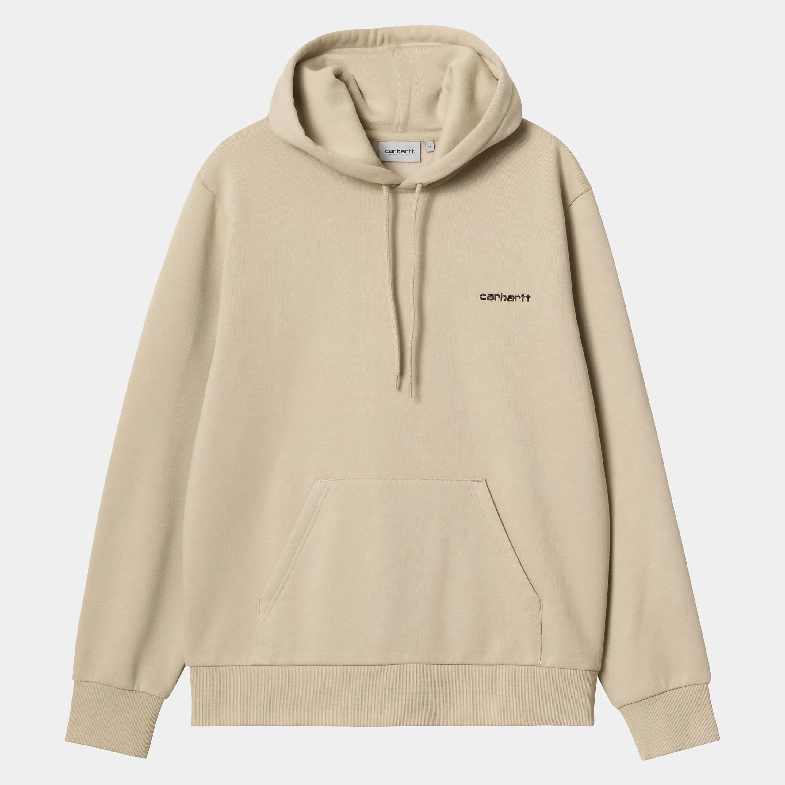 Sweats>Carhartt WIP Hooded Script Embroidery Sweat Wall / Black