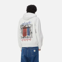 Sweats>Carhartt WIP Hooded Stereo Sweat Ash Heather