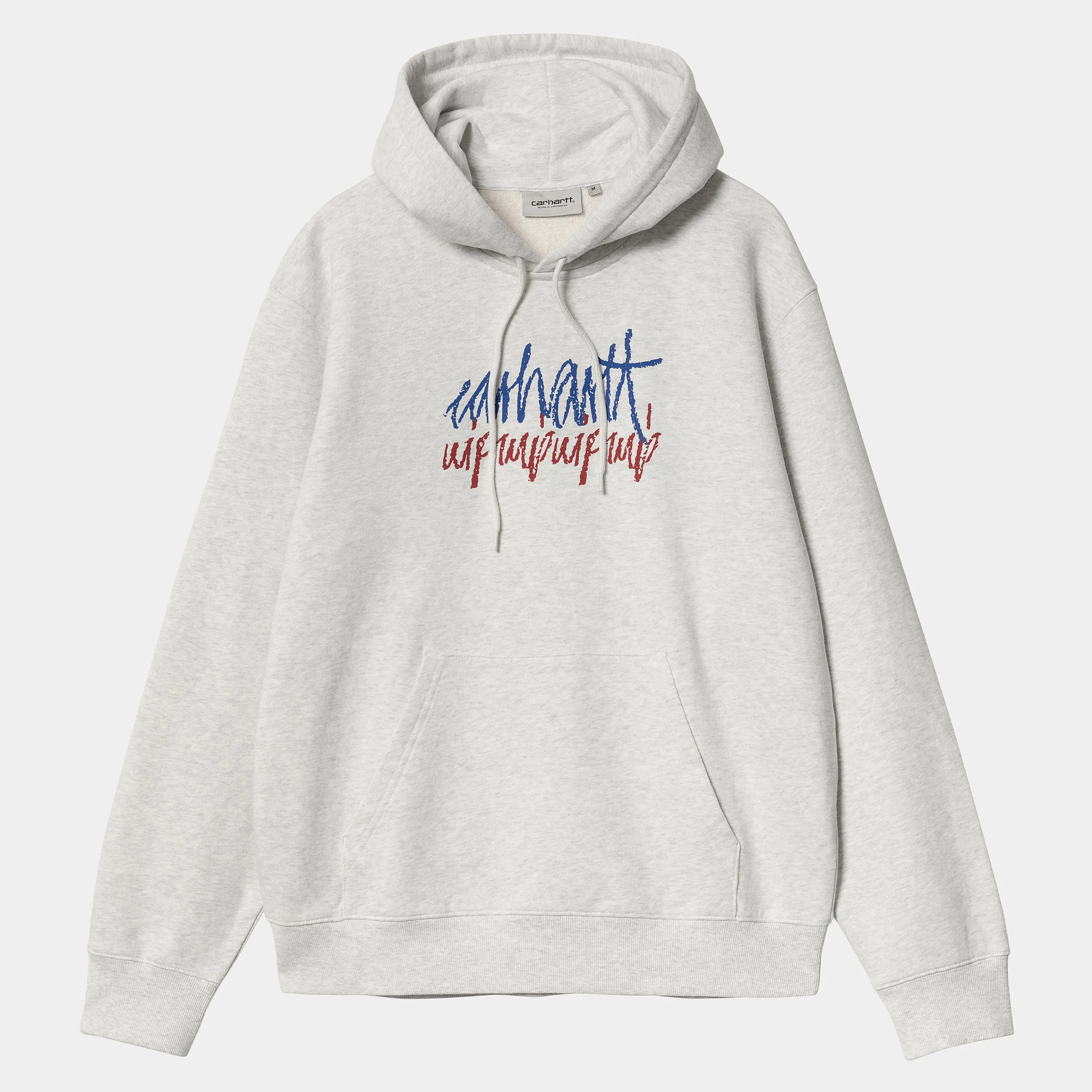 Sweats>Carhartt WIP Hooded Stereo Sweat Ash Heather