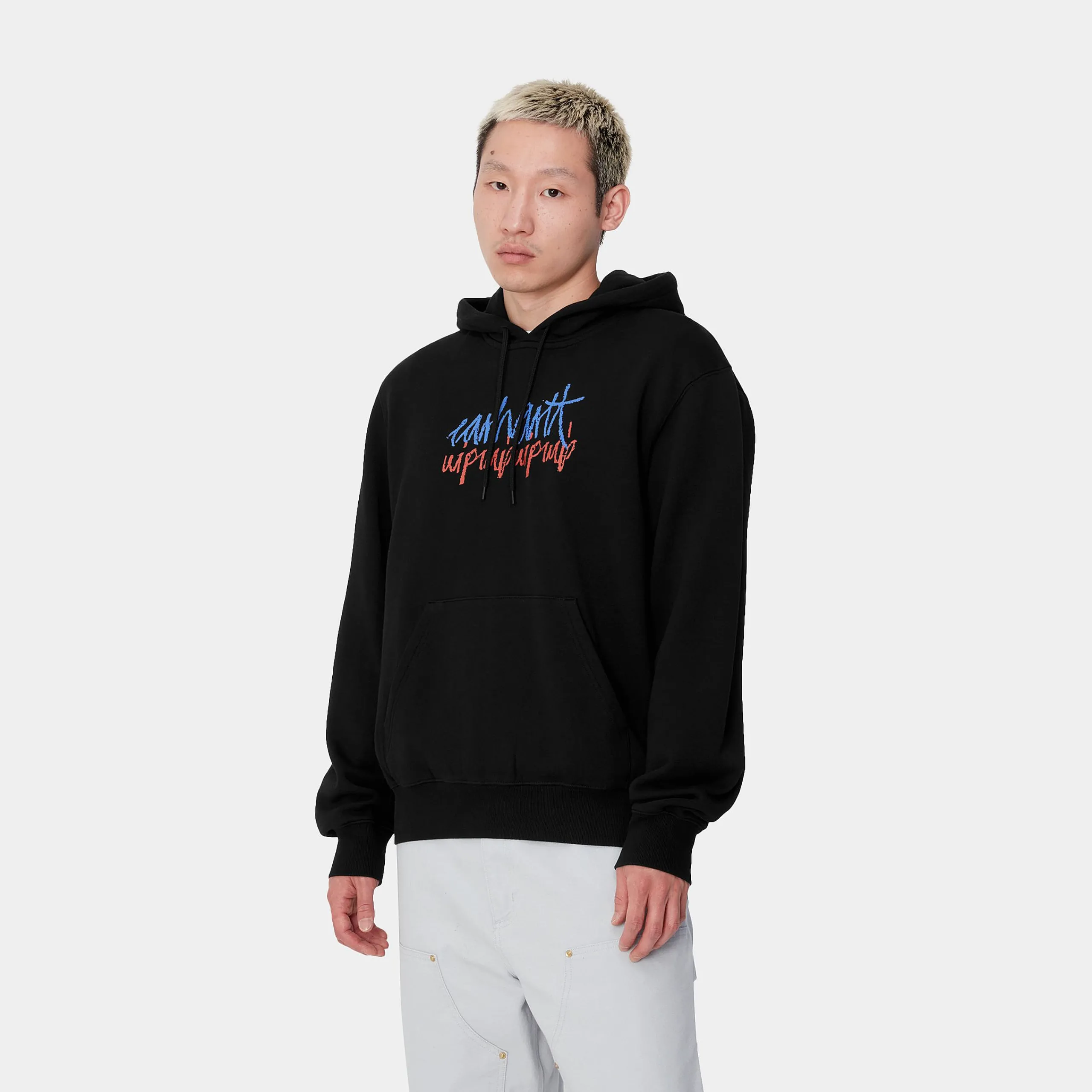 Sweats>Carhartt WIP Hooded Stereo Sweat Black