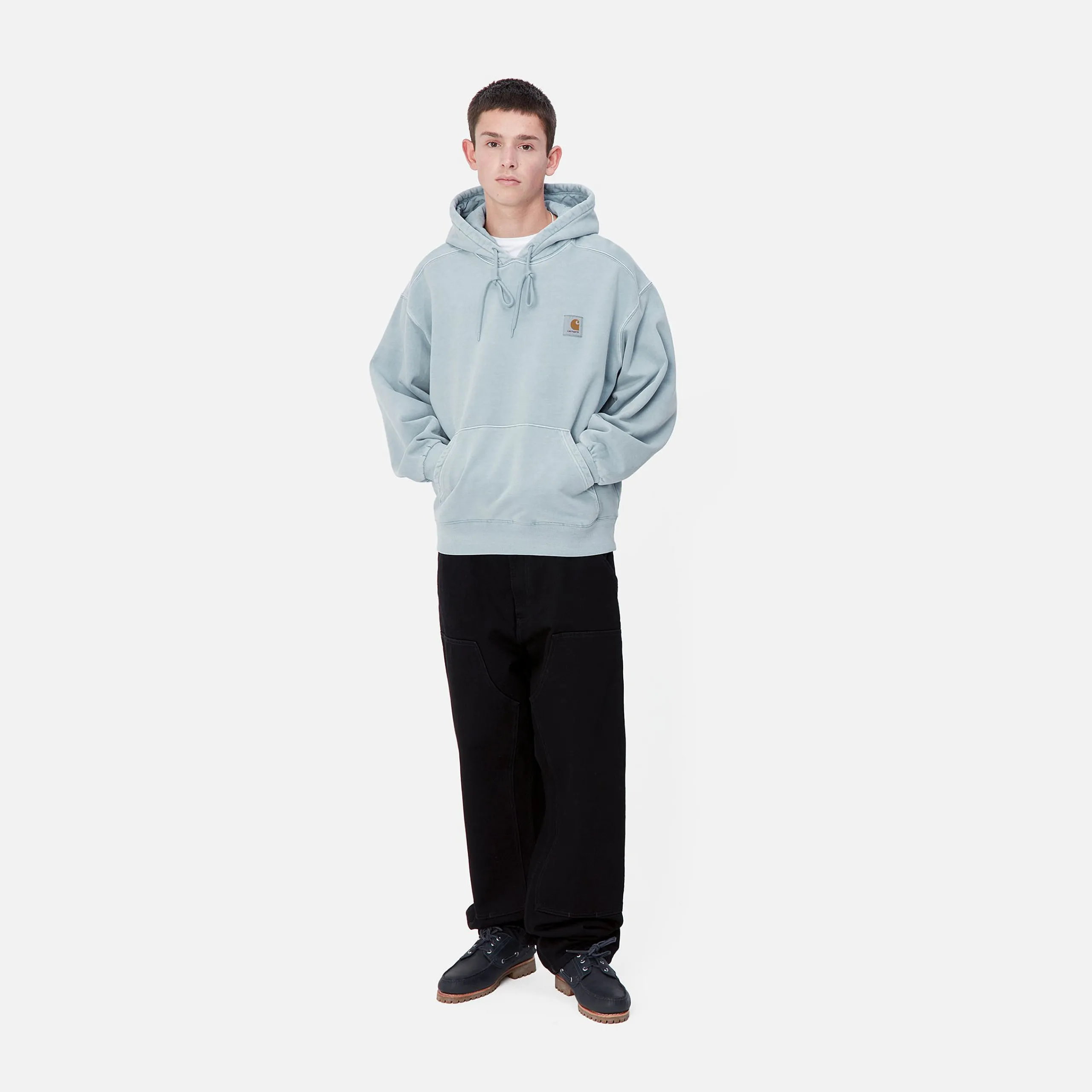 Sweats>Carhartt WIP Hooded Vista Sweat Dusty Ice
