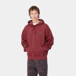 Sweats>Carhartt WIP Hooded Vista Sweat Scarlet