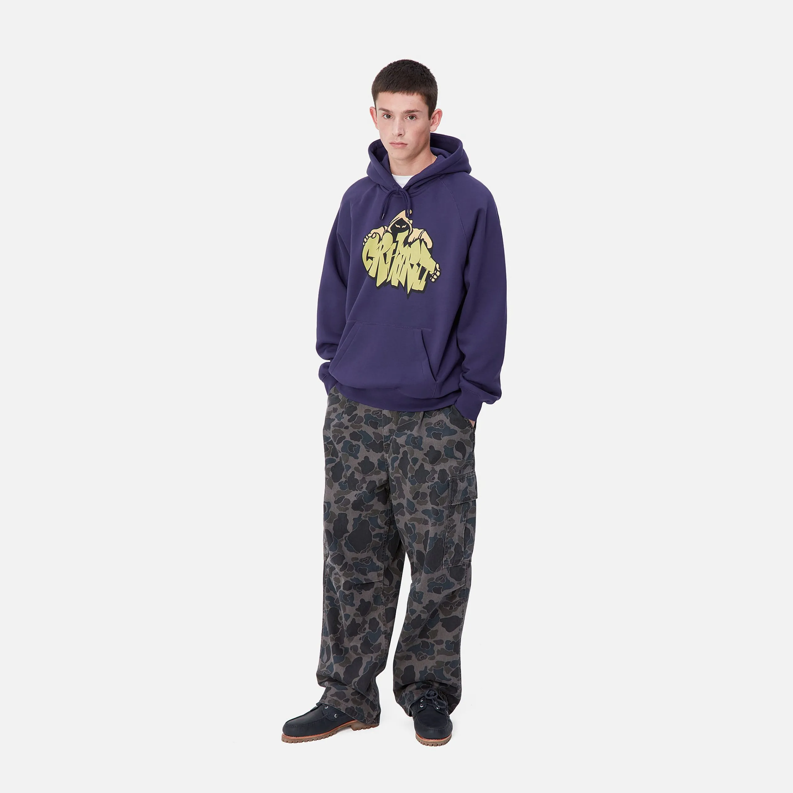 Sweats>Carhartt WIP Hooded Yute Sweat Aura