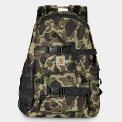 Accessoires|Accessoires>Carhartt WIP Kickflip Backpack Camo Duck, Green