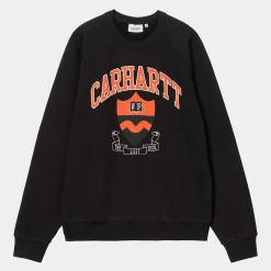 Sweats>Carhartt WIP Lazy Duck Academy Sweat Black