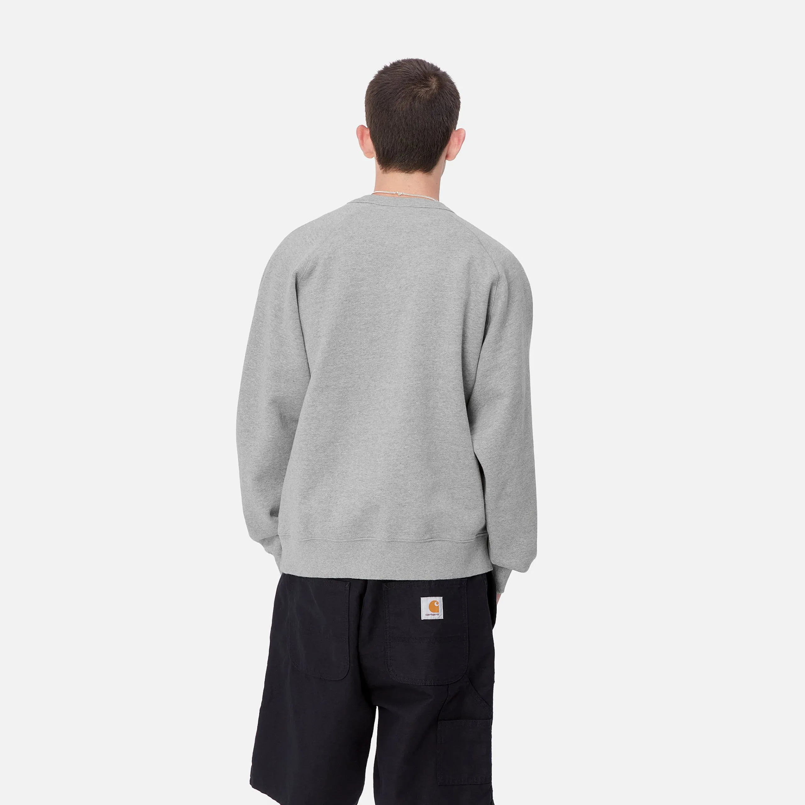 Sweats>Carhartt WIP Lazy Duck Academy Sweat Grey Heather