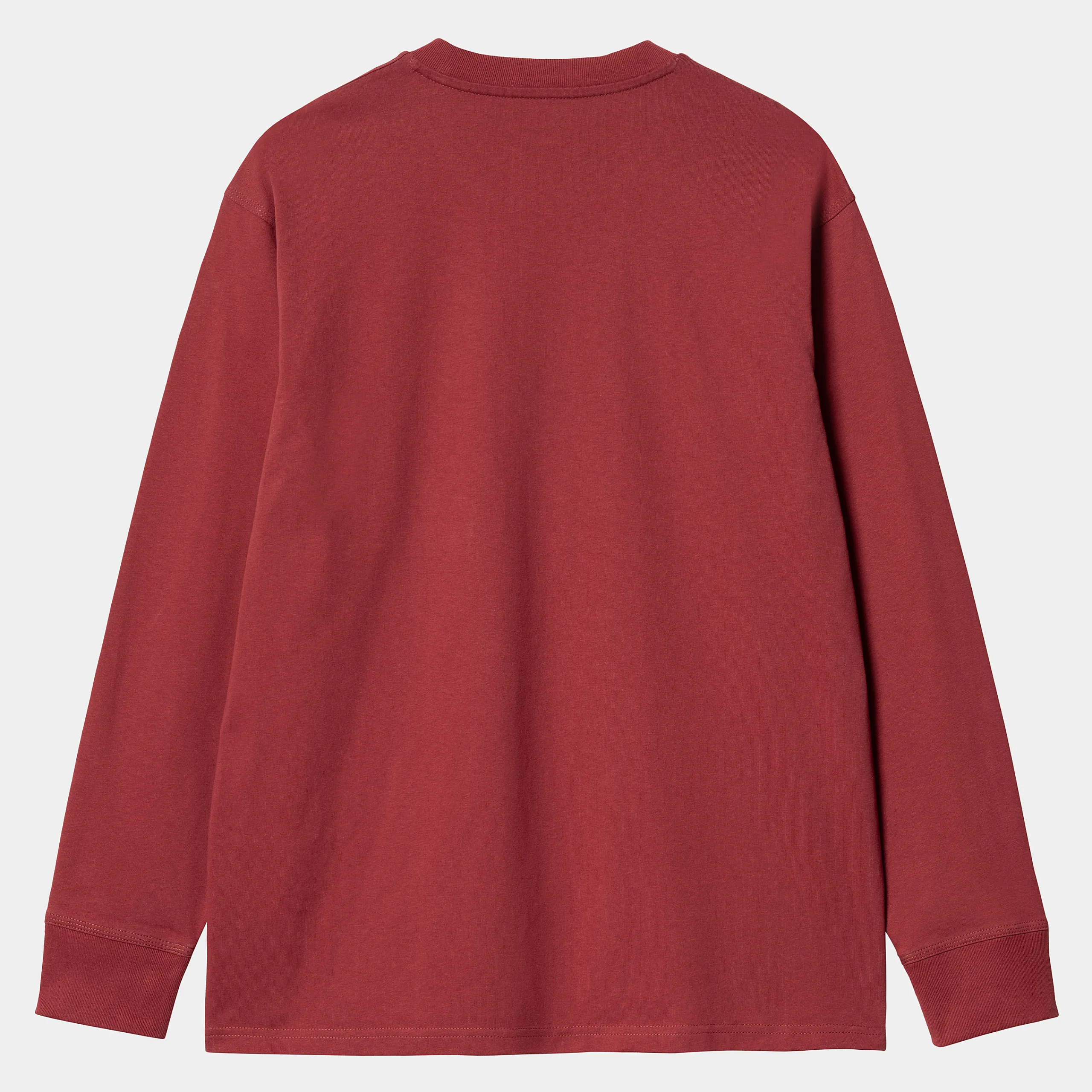 T-Shirts & Polos>Carhartt WIP L/S American Script T-Shirt Tuscany